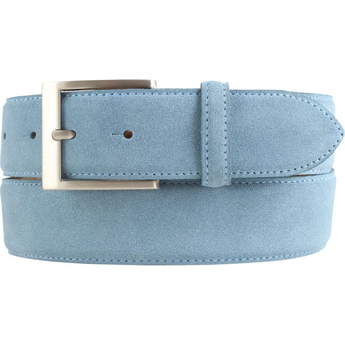BELTINGER Ledergürtel Gürtel aus Veloursleder 4 cm - Hochwertiger Velour-Ledergürtel für Her (1-St)