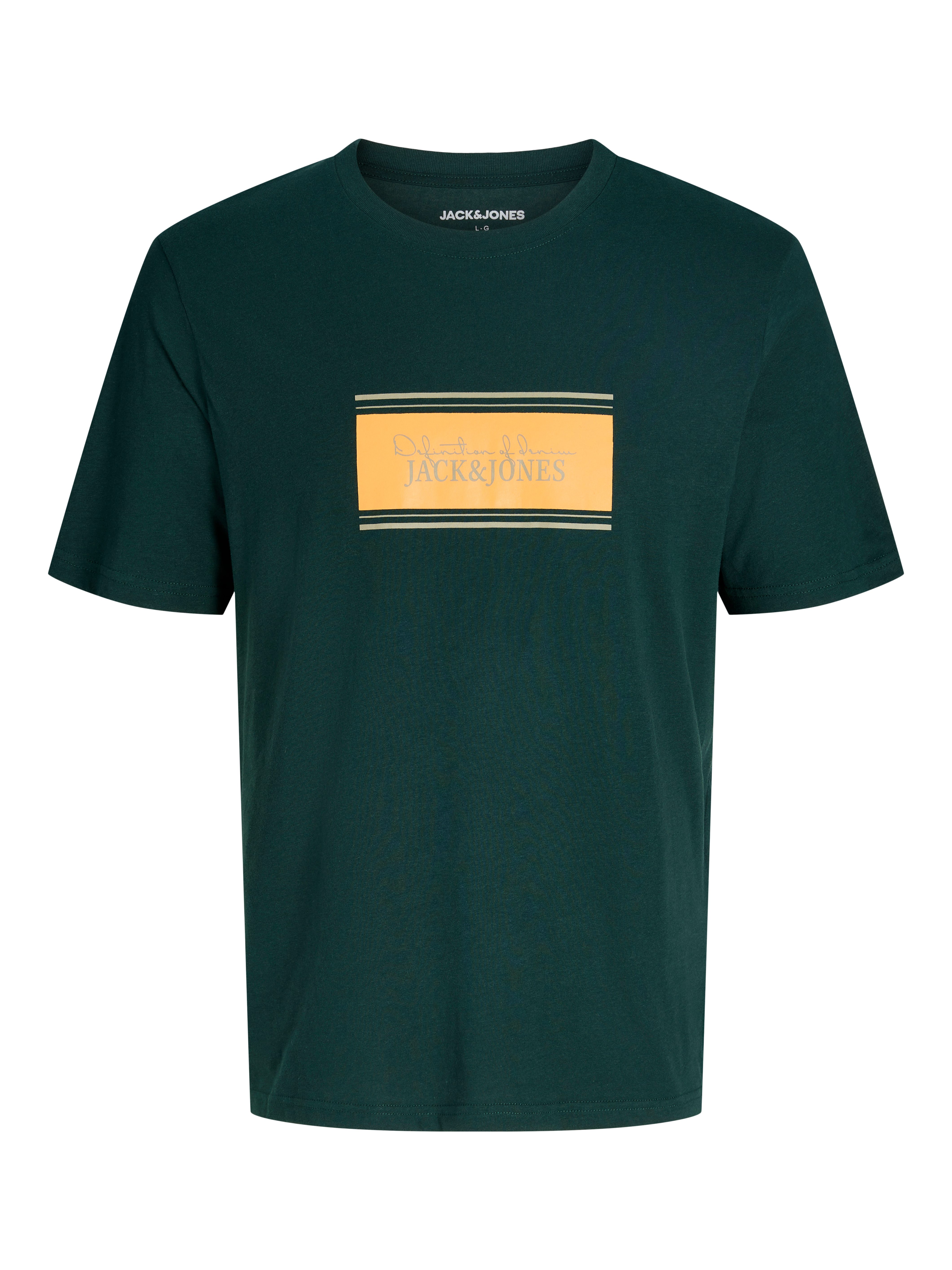 Jack & Jones Rundhalsshirt JJBUSTER TEE SS CREW NECK BTS aus Baumwolle, normale Passform, pflegeleicht
