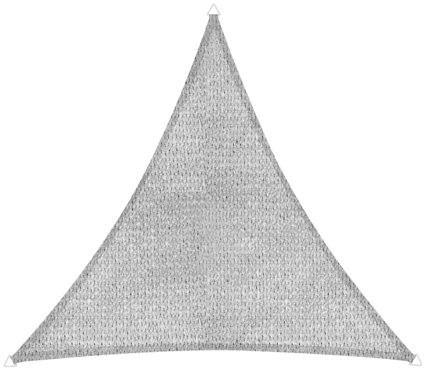 Windhager Sonnensegel Elba Dreieck, 3,6x3,6x3,6, grau
