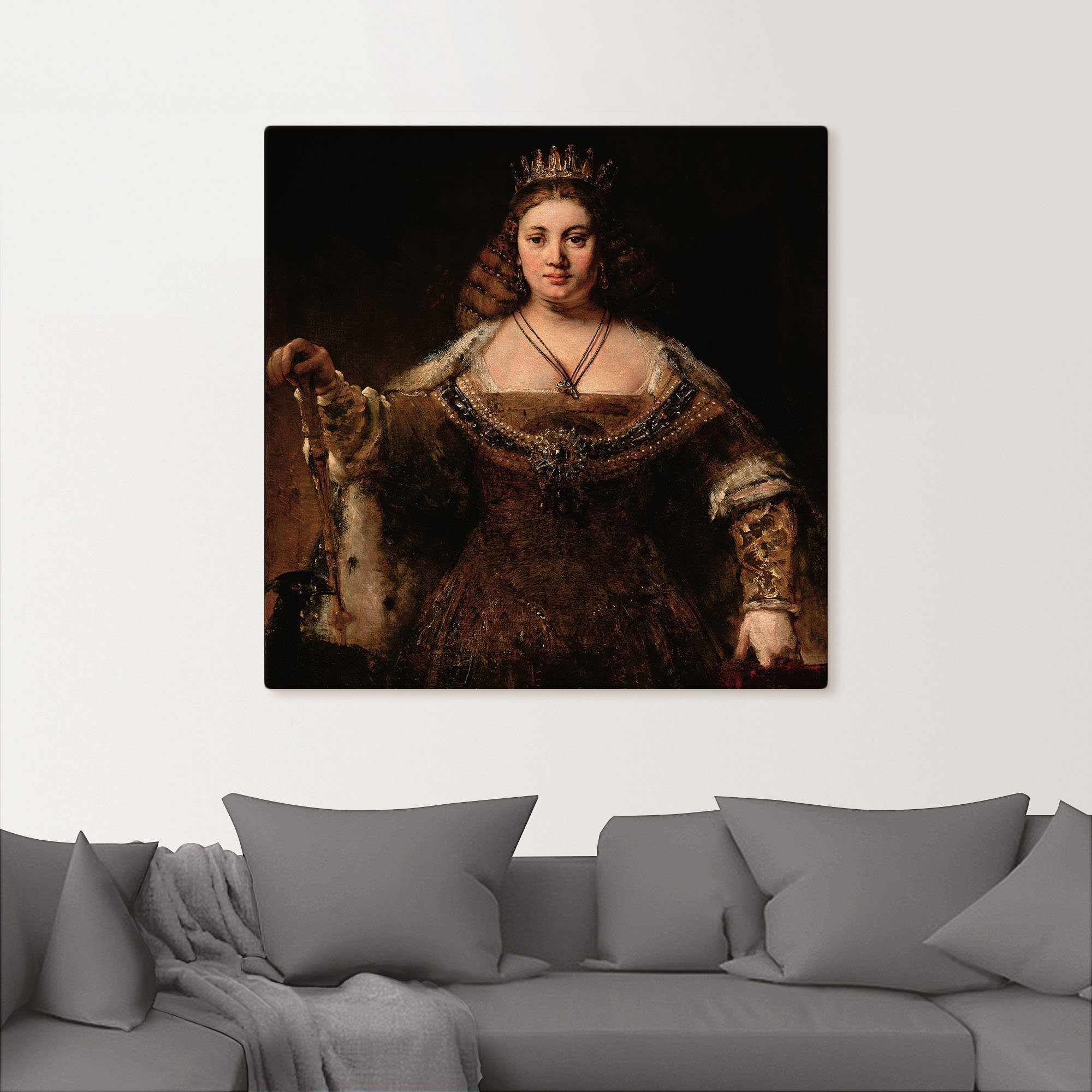 Juno. oder als Frauen Wandaufkleber (1 versch. in Artland Alubild, St), Wandbild Leinwandbild, Größen von Bilder Um 1662-65, Poster