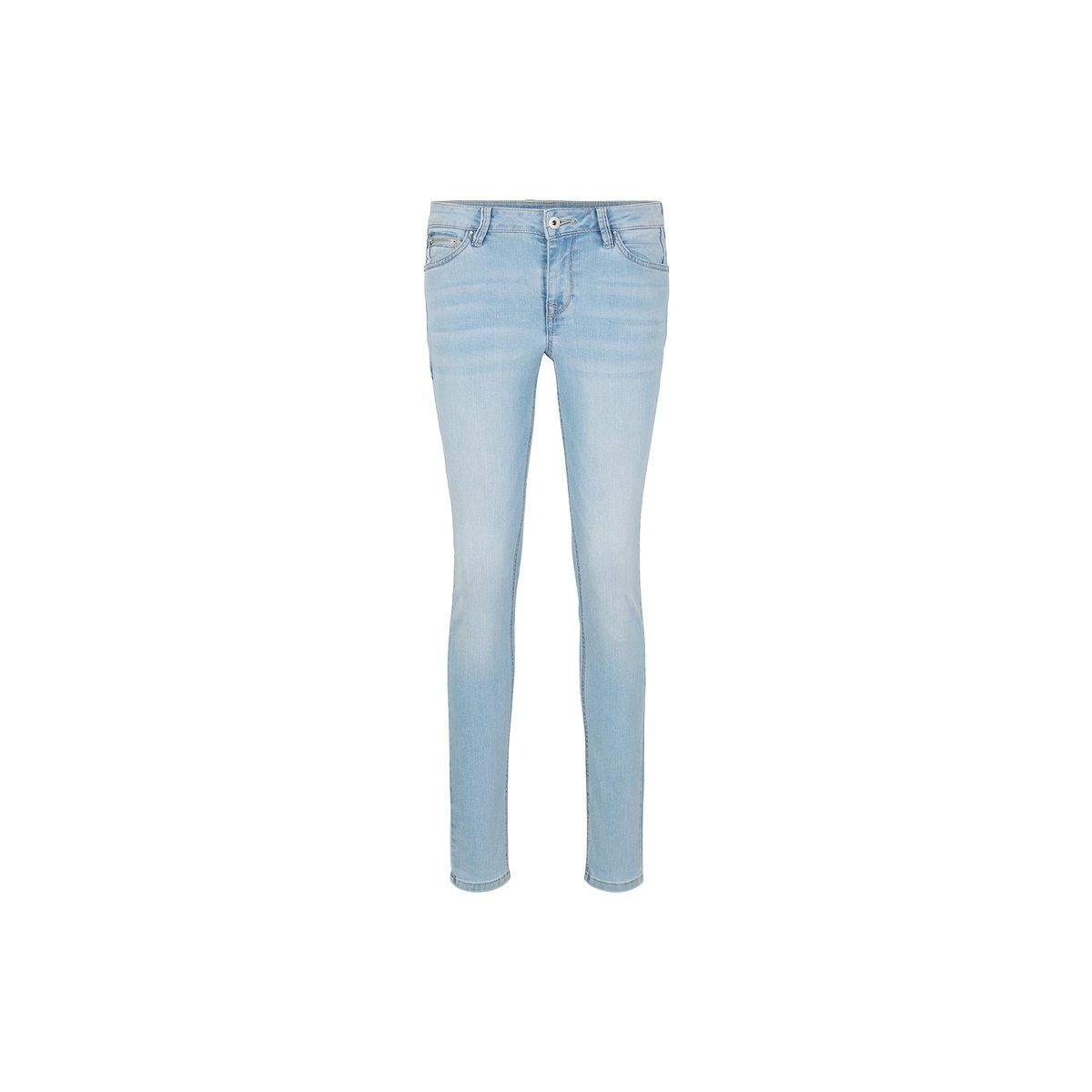 und TOM modern Modisch TAILOR Skinny-fit-Jeans blau (1-tlg),