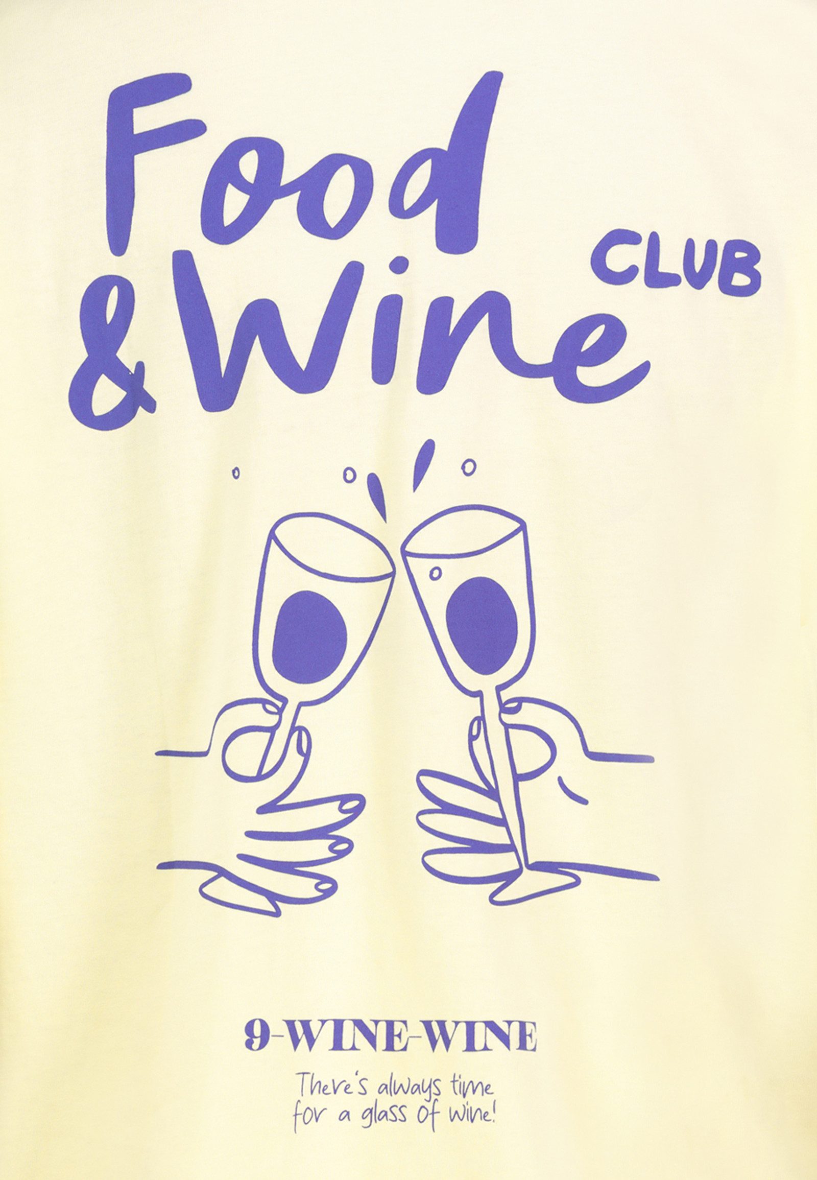 SUBLEVEL T-Shirt Minimalistischer Schriftzug Rundhals Kurzarm Locker Fit (1-tlg) D12022M02738B_T-shirts