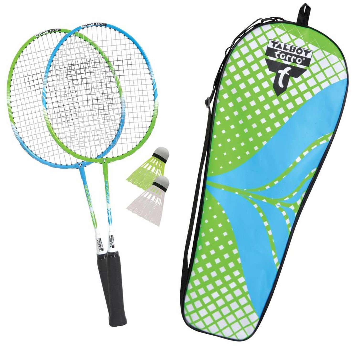 Badmintonschläger Set 2-Attacker Junior
