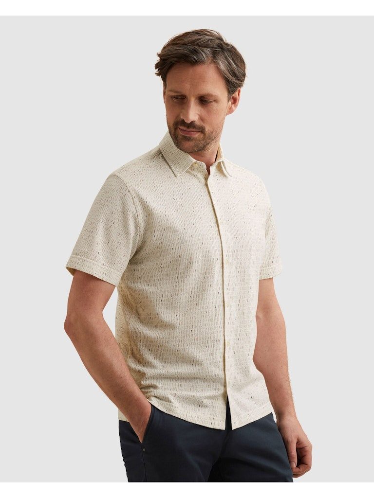 Vanguard T-Shirt Hemd mit Allover-Print und kurzen Ärmeln
