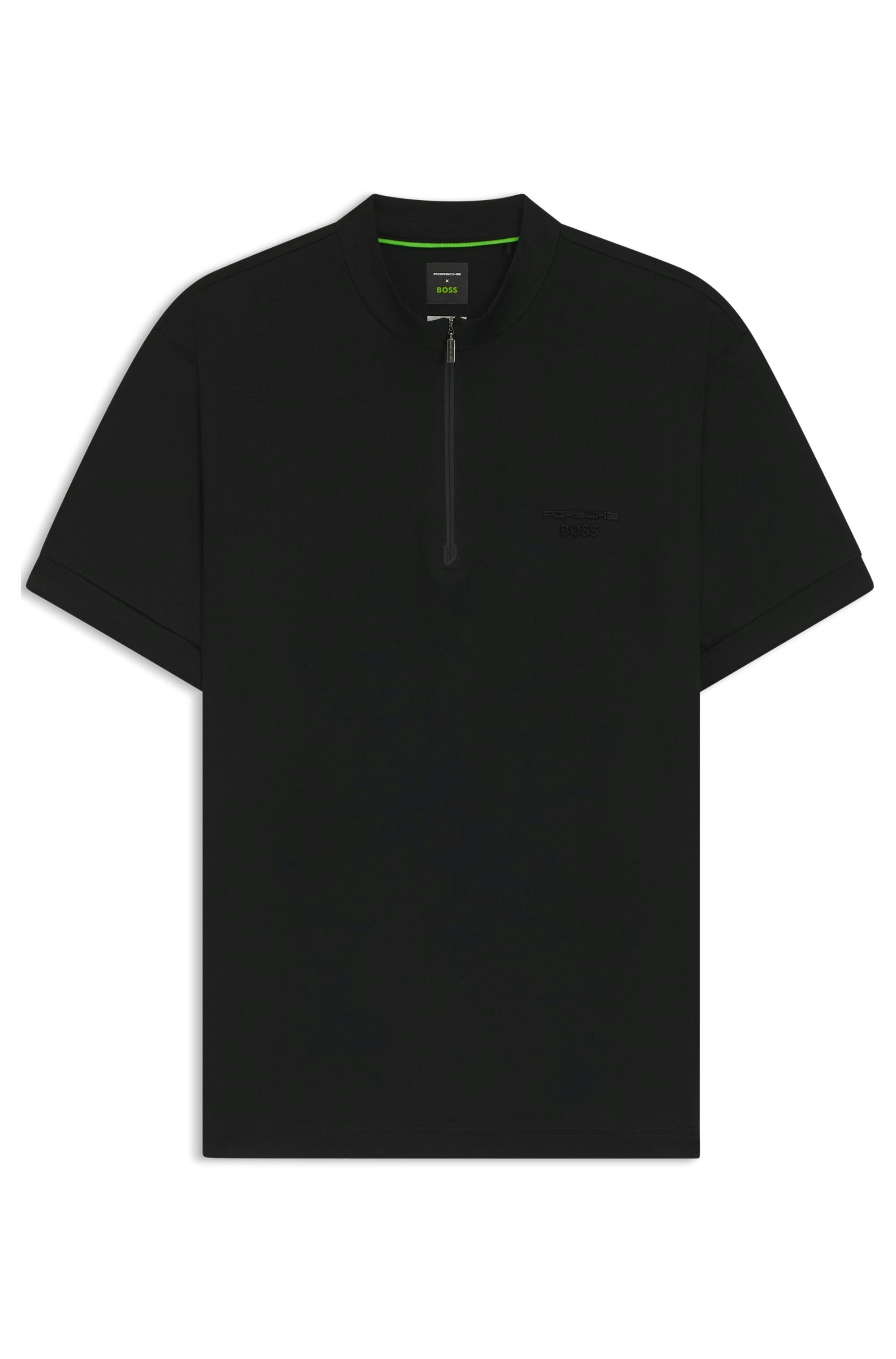 BOSS GREEN Poloshirt Porsche Spirit 70 Capsule Collection Premium Herrenmode Innovative Geruchskontroll-Technologie HEIQ MINT – Bild 4 von 5