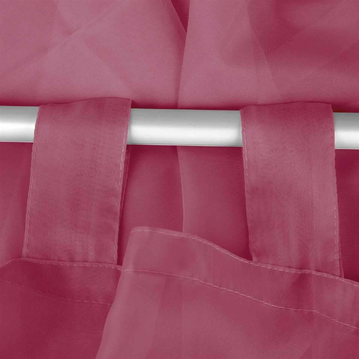 Bestgoodies Vorhang, Schlaufen (1 St), transparent, günstig online kaufen