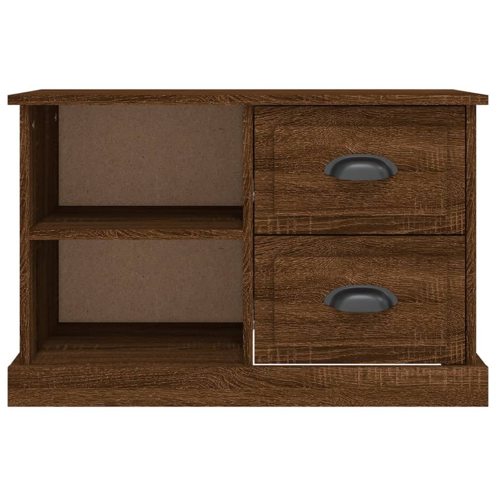 TV-Schrank Braun Eichen-Optik vidaXL Braune Holzwerkstoff Eiche 73x35,5x47,5 cm TV-Schrank (1-St)