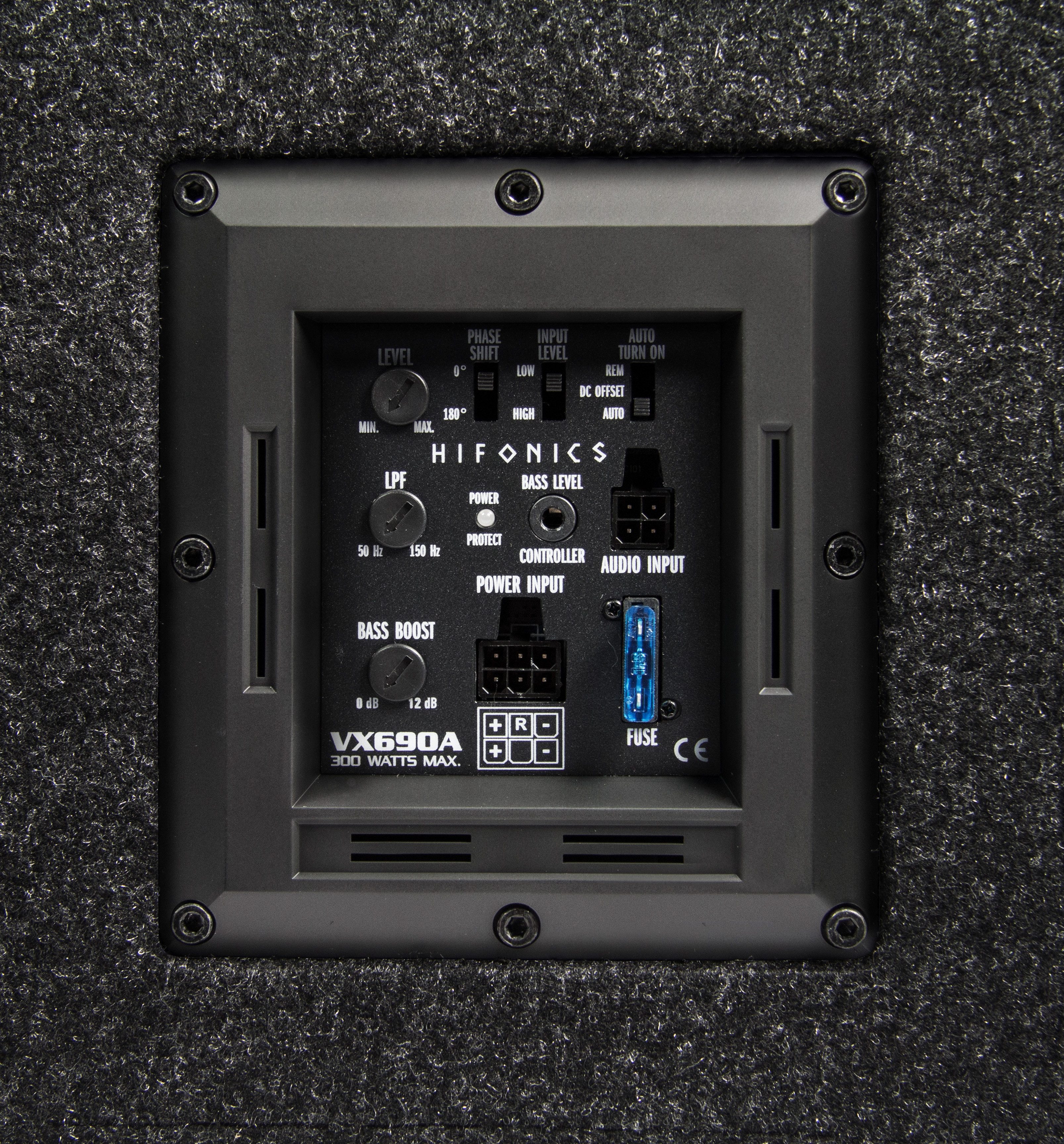 Hifonics Hifonics VULCAN VX690A Aktiv Bassreflex-Subwoofer 15 x 23 cm (6x9) Auto-Subwoofer