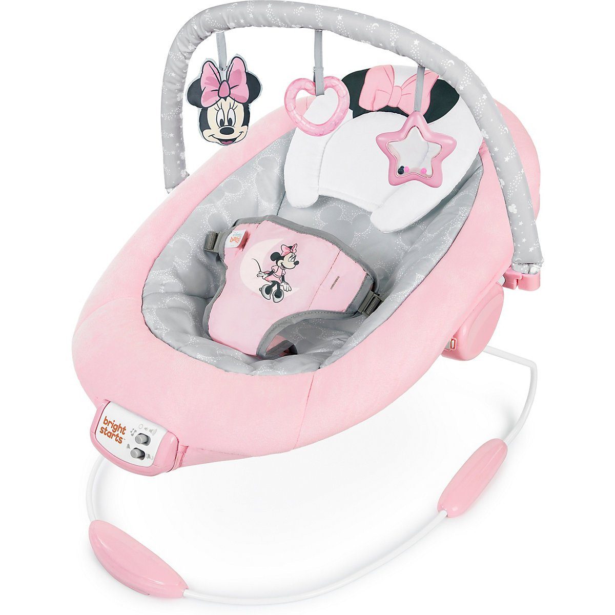 Kinder Babywippen Kids II Babywippe Wippe - Minnie Maus Blushing Bows