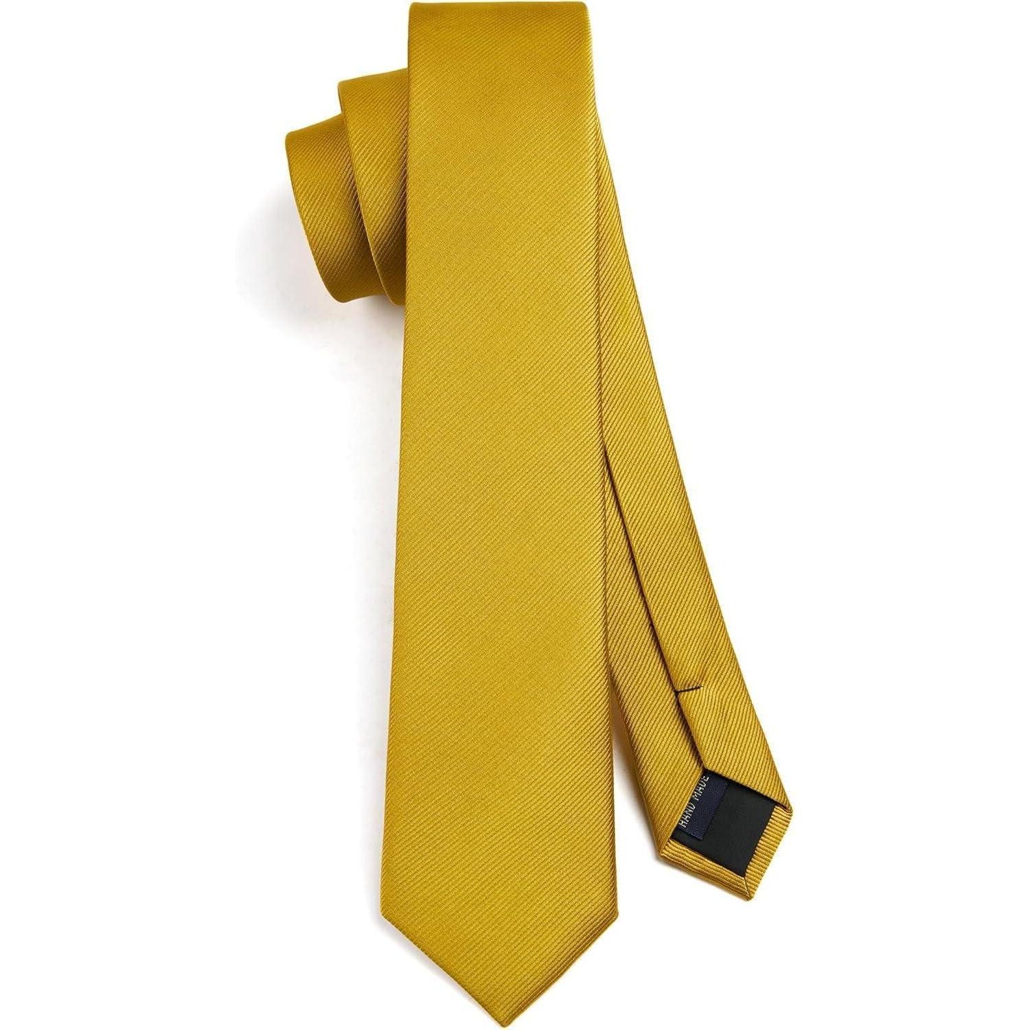LuxusKollektion Krawatte Krawatte Herren Seide 6cm Hochzeit Business Party Gold 1