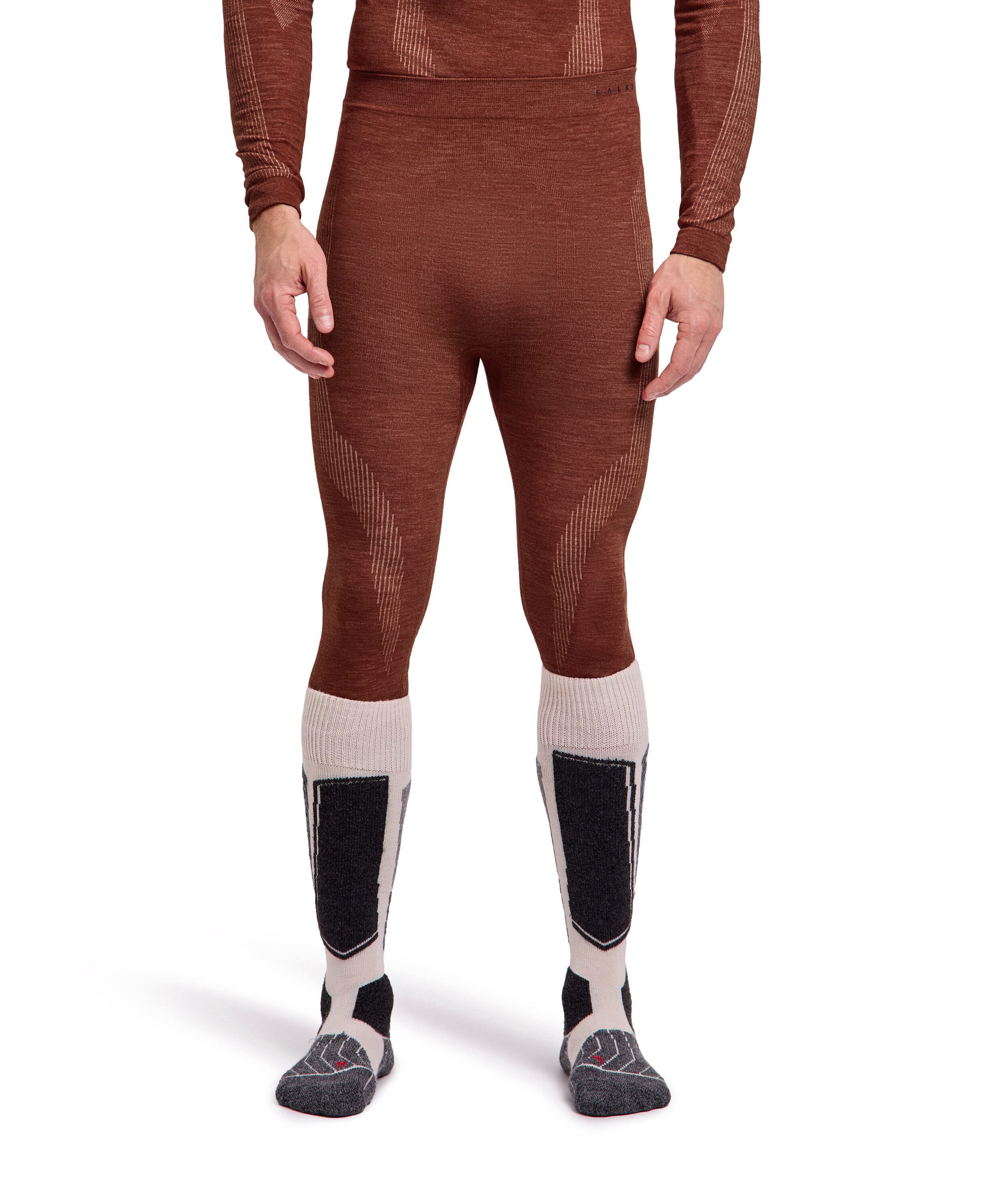 FALKE Thermounterhose FALKE Tights Wool-Tech Herren (1-St., 1) aus Merinowolle für kalte bis sehr kalte Temperaturen