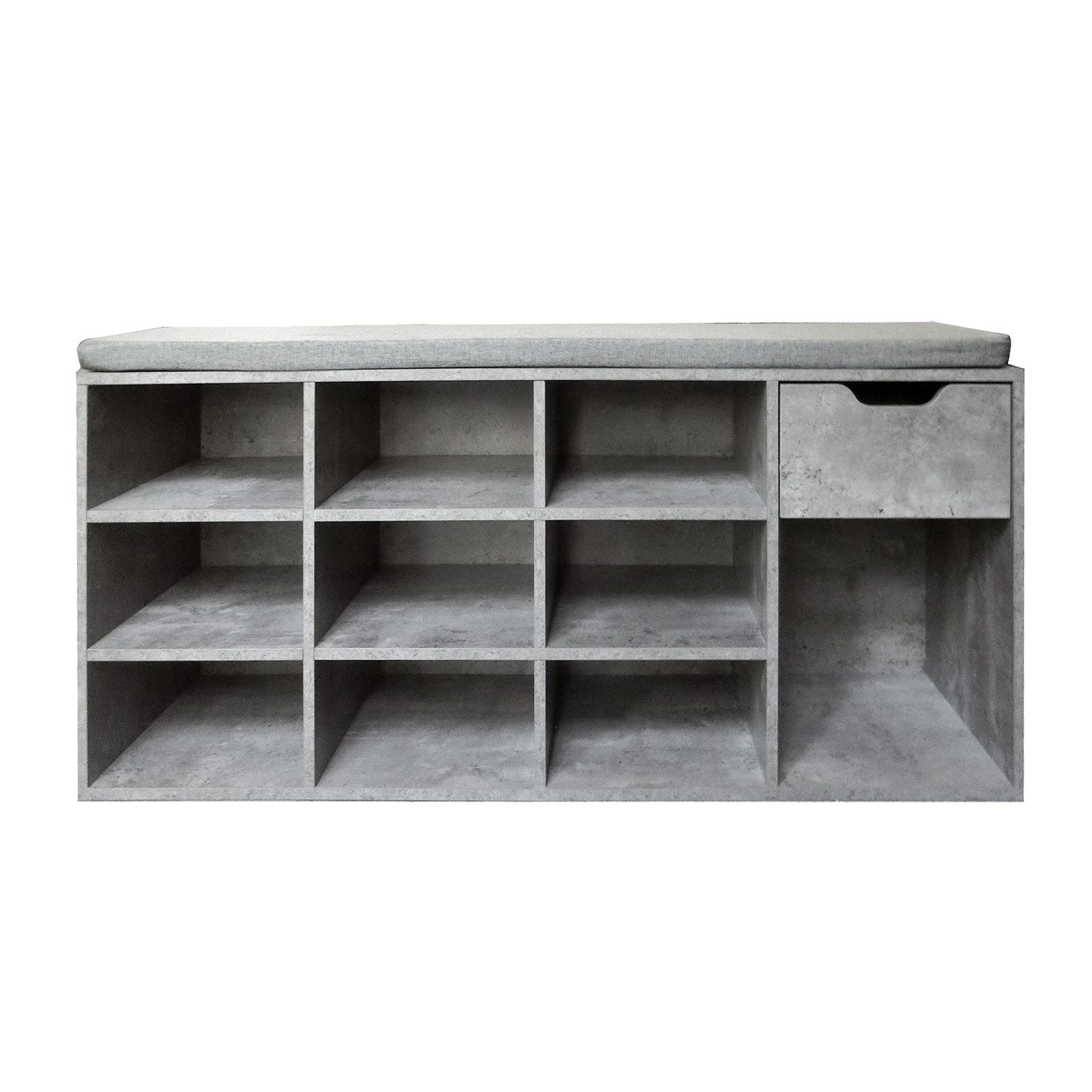 HTI-Living Schuhbank Schuhbank Lisa Beton (Stück, 1-St., 1 Schuhbank), Schu günstig online kaufen