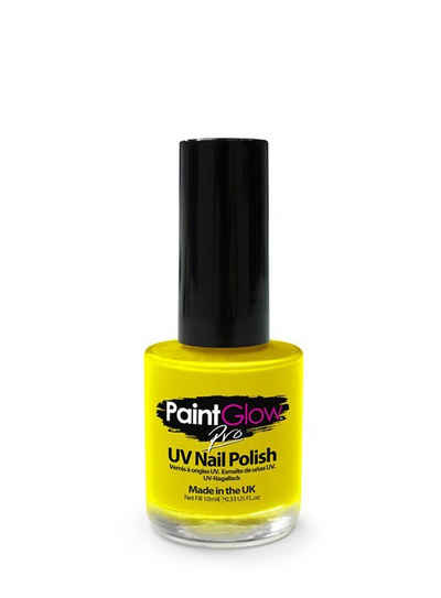 Metamorph Kunstfingernägel Neon UV Nagellack gelb, Intensiver Glanz für mehr Drama!
