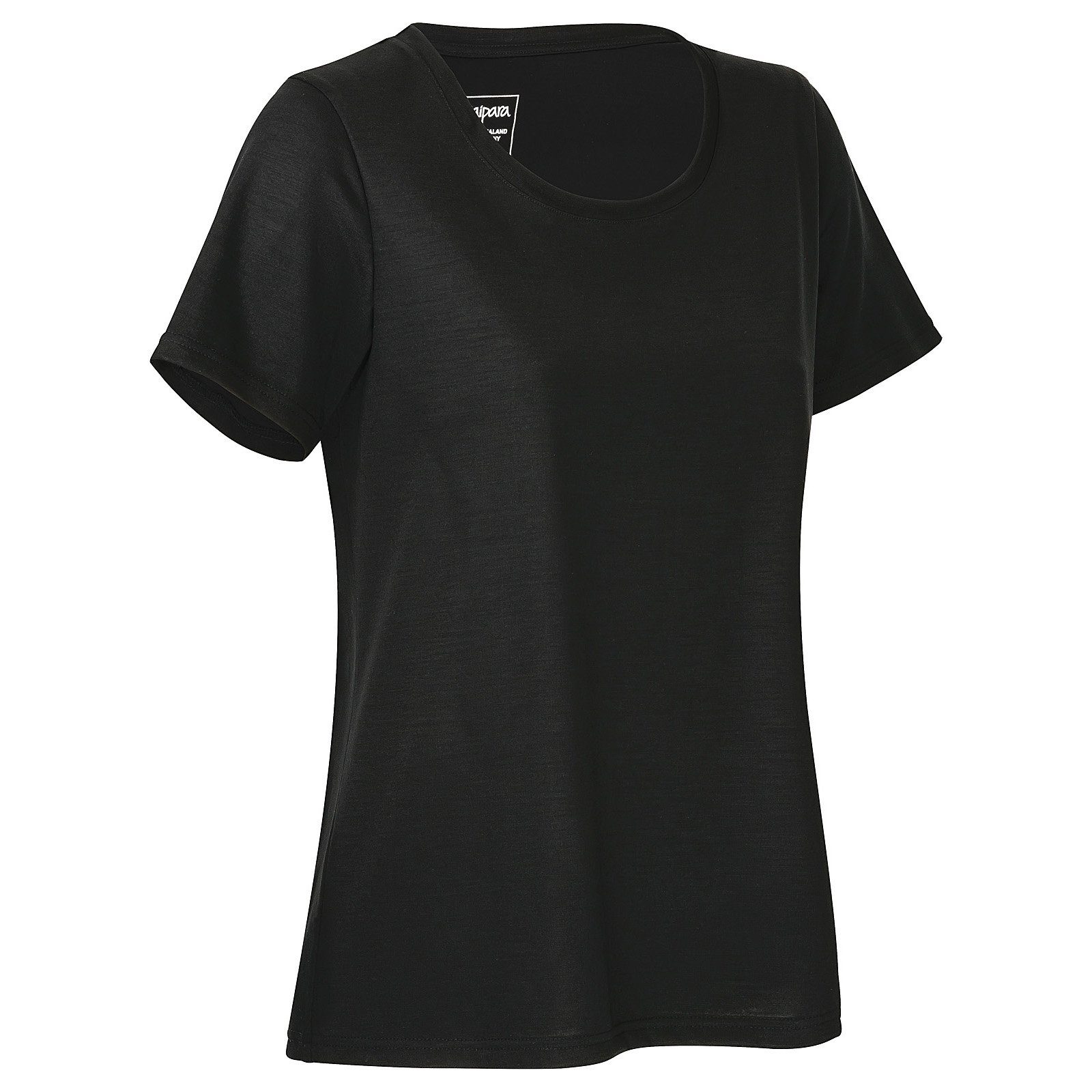 Kaipara - Merino Sportswear Kurzarmshirt URBAN Merino Shirt Damen Kurzarm Regular 200 warm weiter Ausschnitt (1-tlg) aus reiner Merinowolle Made in Germany