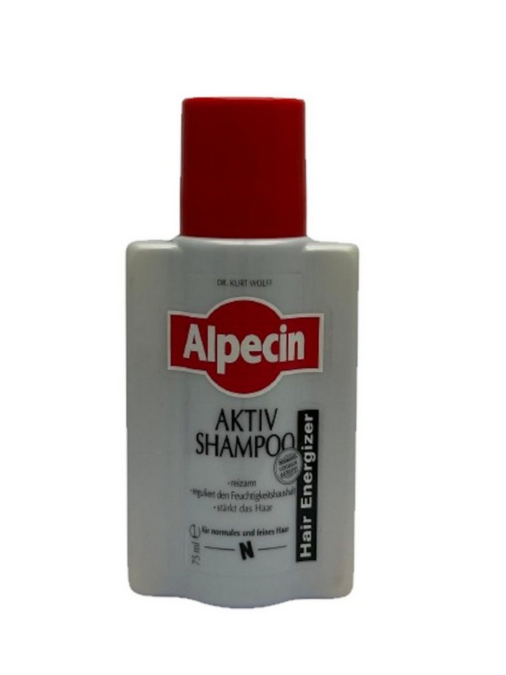 Alpecin Kopfhaut-Pflegeshampoo Reizarmes Haarshampoo für feines Haar – stärkt & pflegt Kopfhaut, 1-tlg., Hair Energizer, dermatol. getestet