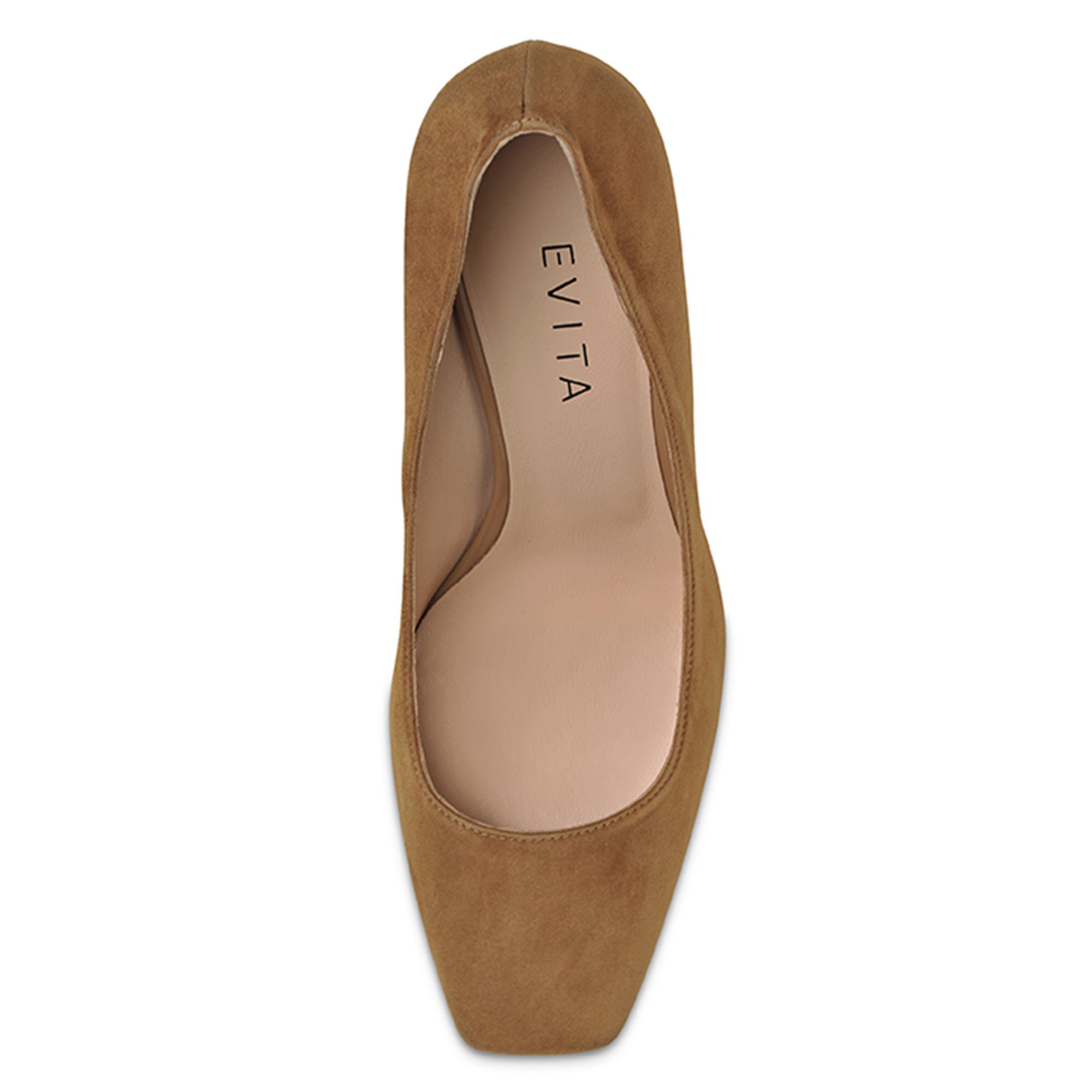 Italy Handmade in Pumps cognac Evita FABIANA