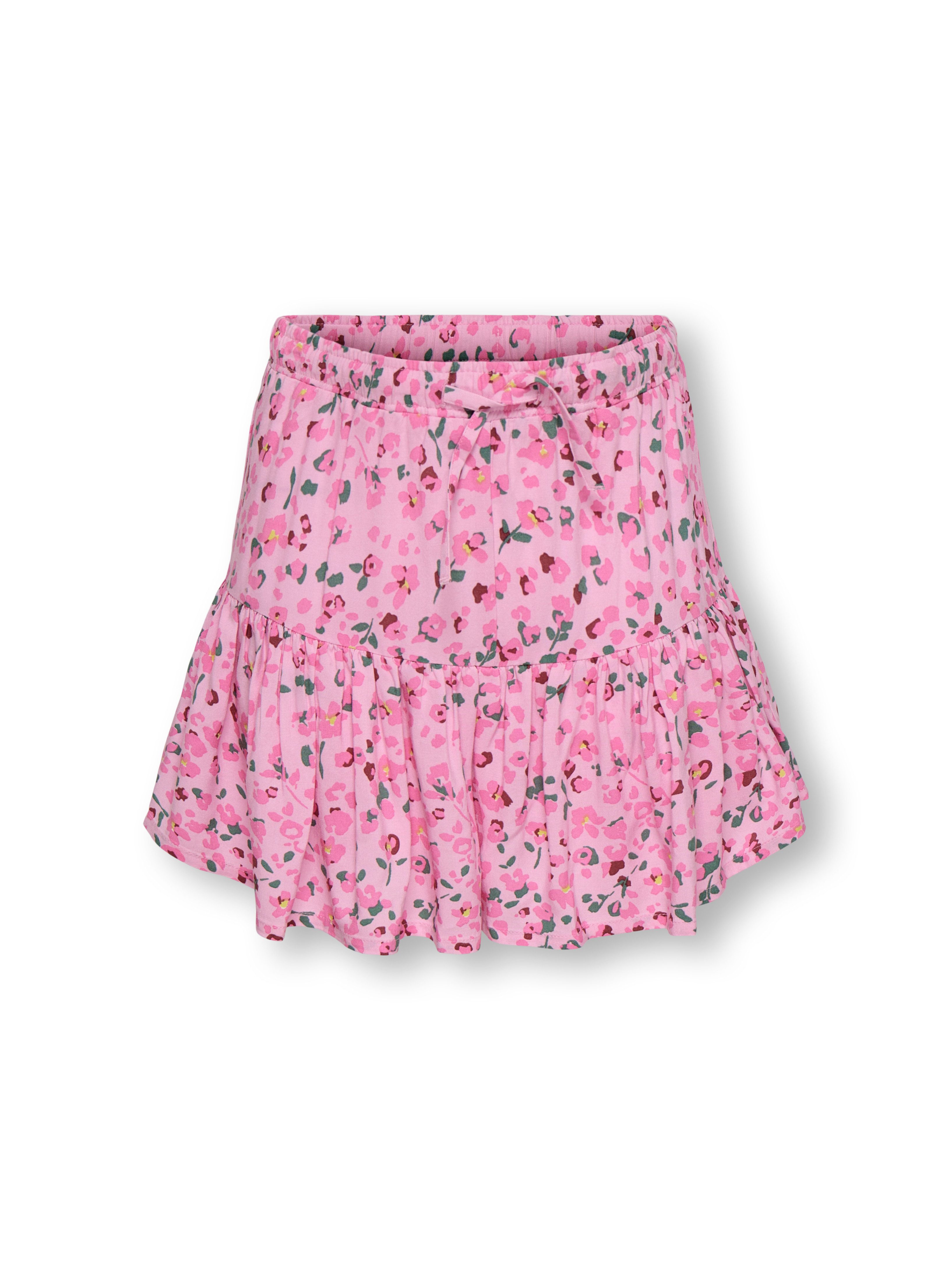 KIDS ONLY Volantrock KOGZALINA LIFE SKORTS PTM im sommerlichen Alloverprint