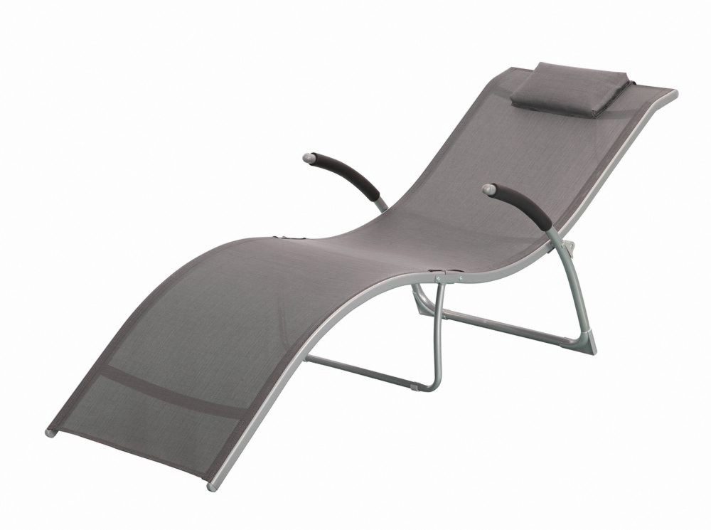 Garden Pleasure Gartenliege, 2x Sonnenliege Ithaka Gartenliege Relaxliege Garten Liege