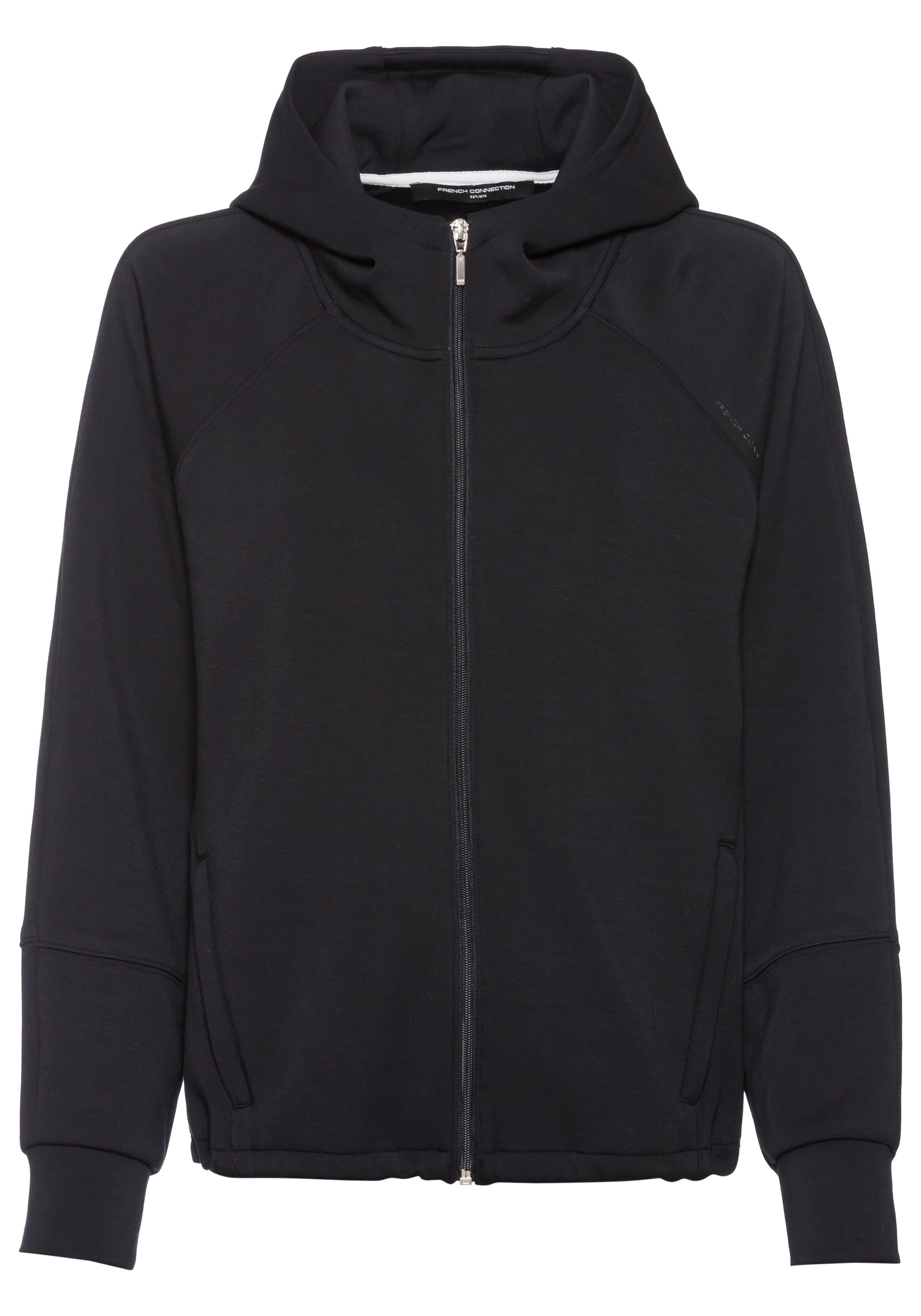 French Connection Sweatjacke mit seitlichen Reißverschlusstasche, günstig online kaufen