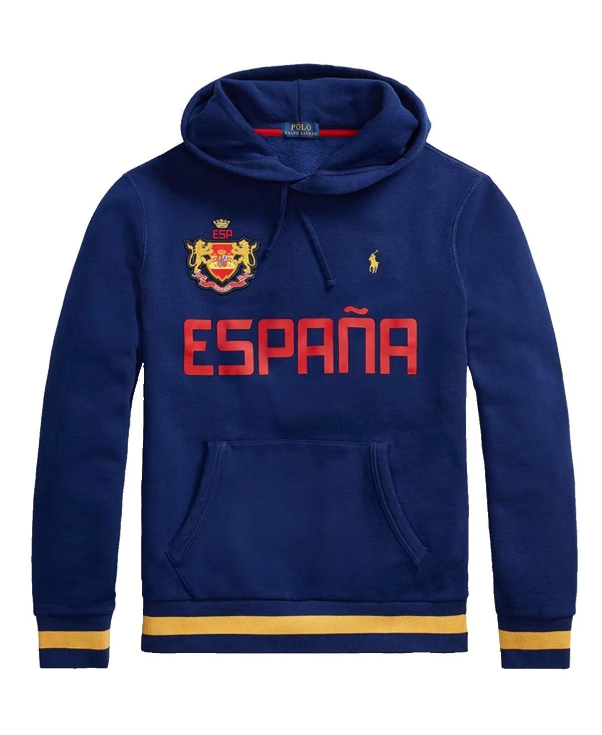 Polo Ralph Lauren Kapuzensweatshirt ESPAÑA Hoodie Spanien Wappen World Cup Lmiited Edition Limited-Edition zur Fußball-Weltmeisterschaft