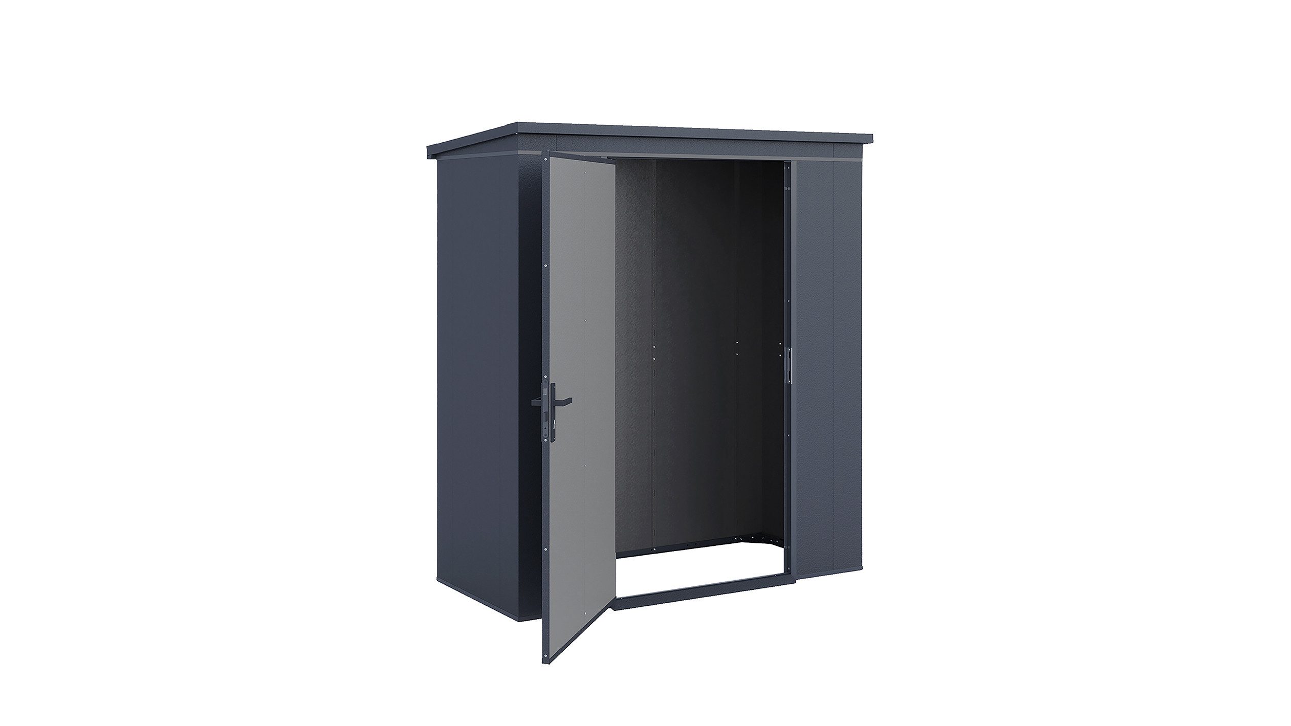 weka Gerätehaus Gary 1, BxT: 192x98 cm, Metall pulverbeschichtet, Größe 1
