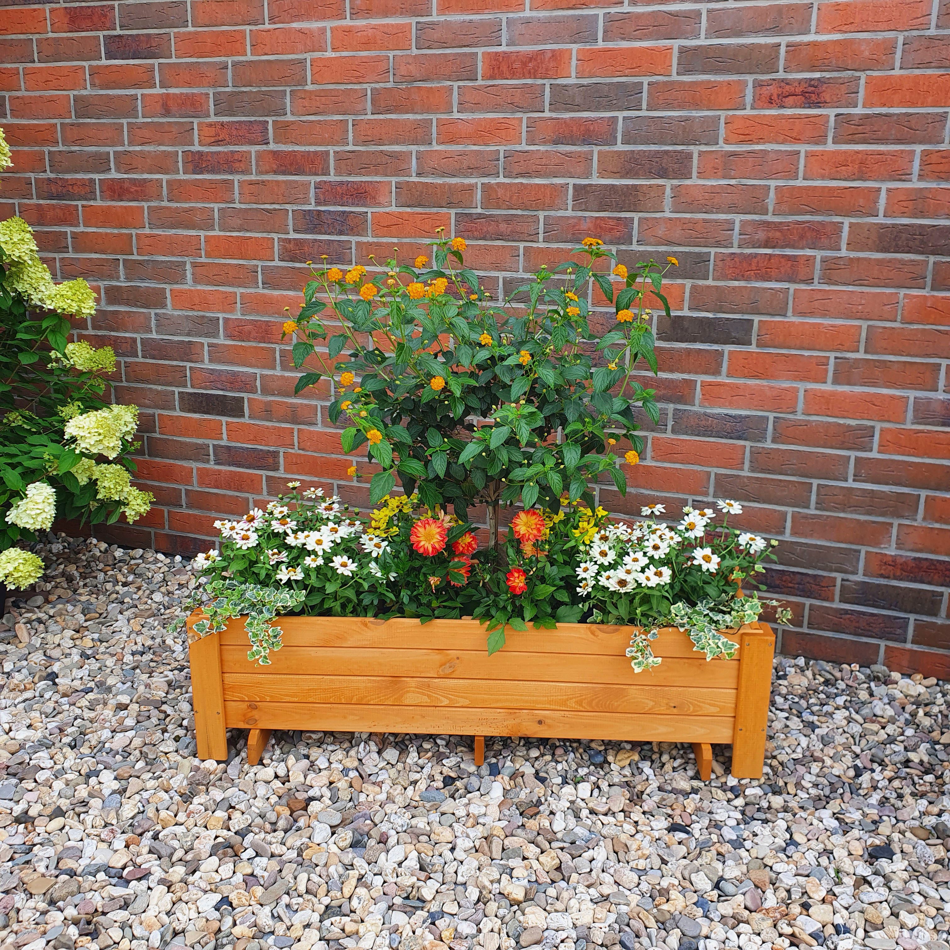 promadino Pflanzkübel Romantica, BxTxH: 120x38x34 cm günstig online kaufen