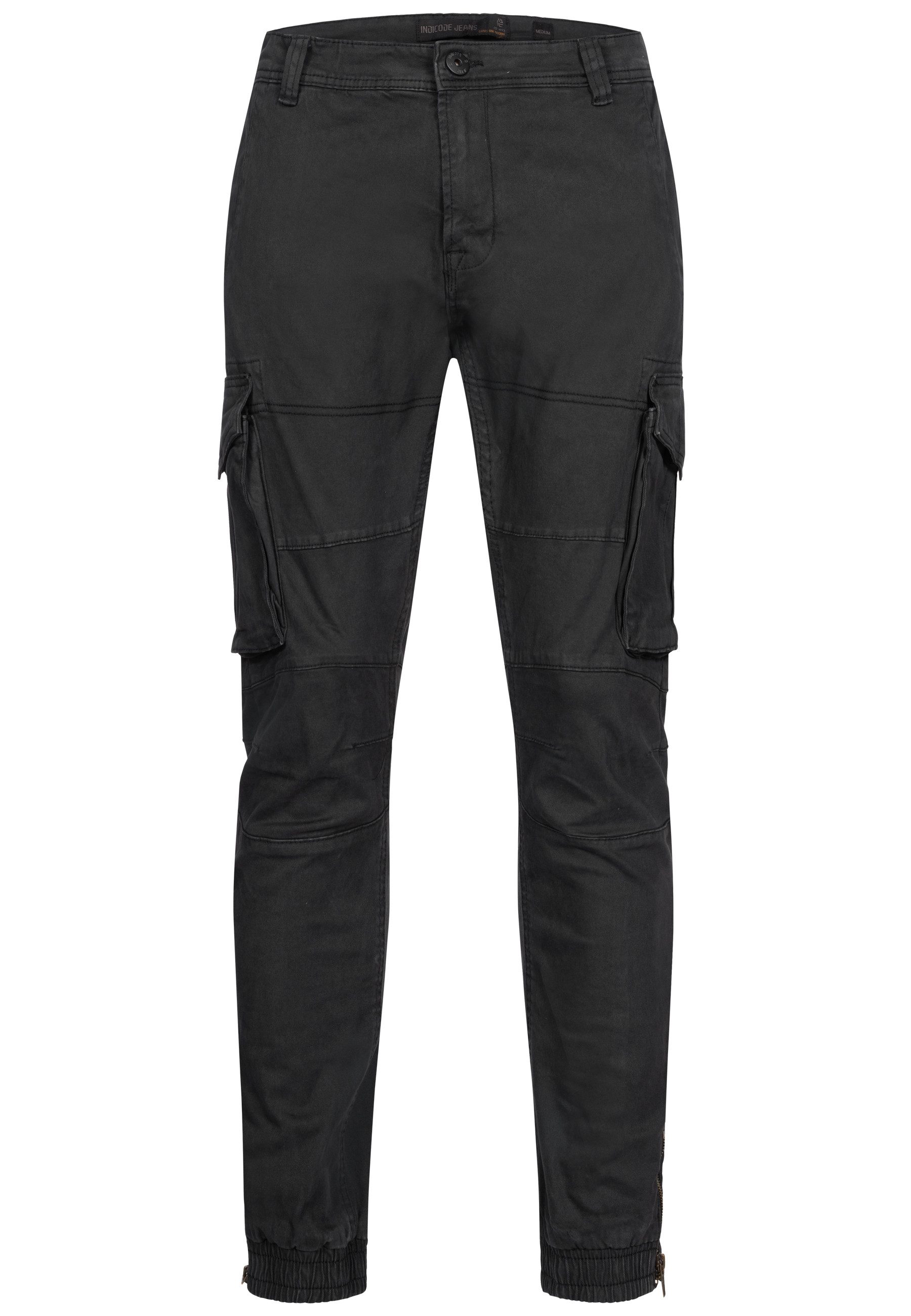 Indicode Cargohose Herren Alex Cargo Hose Herrenhose mit 6 praktischen Tasc günstig online kaufen