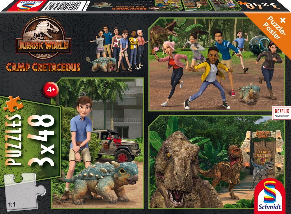 Schmidt Spiele Puzzle Jurassic World Camp günstig online kaufen
