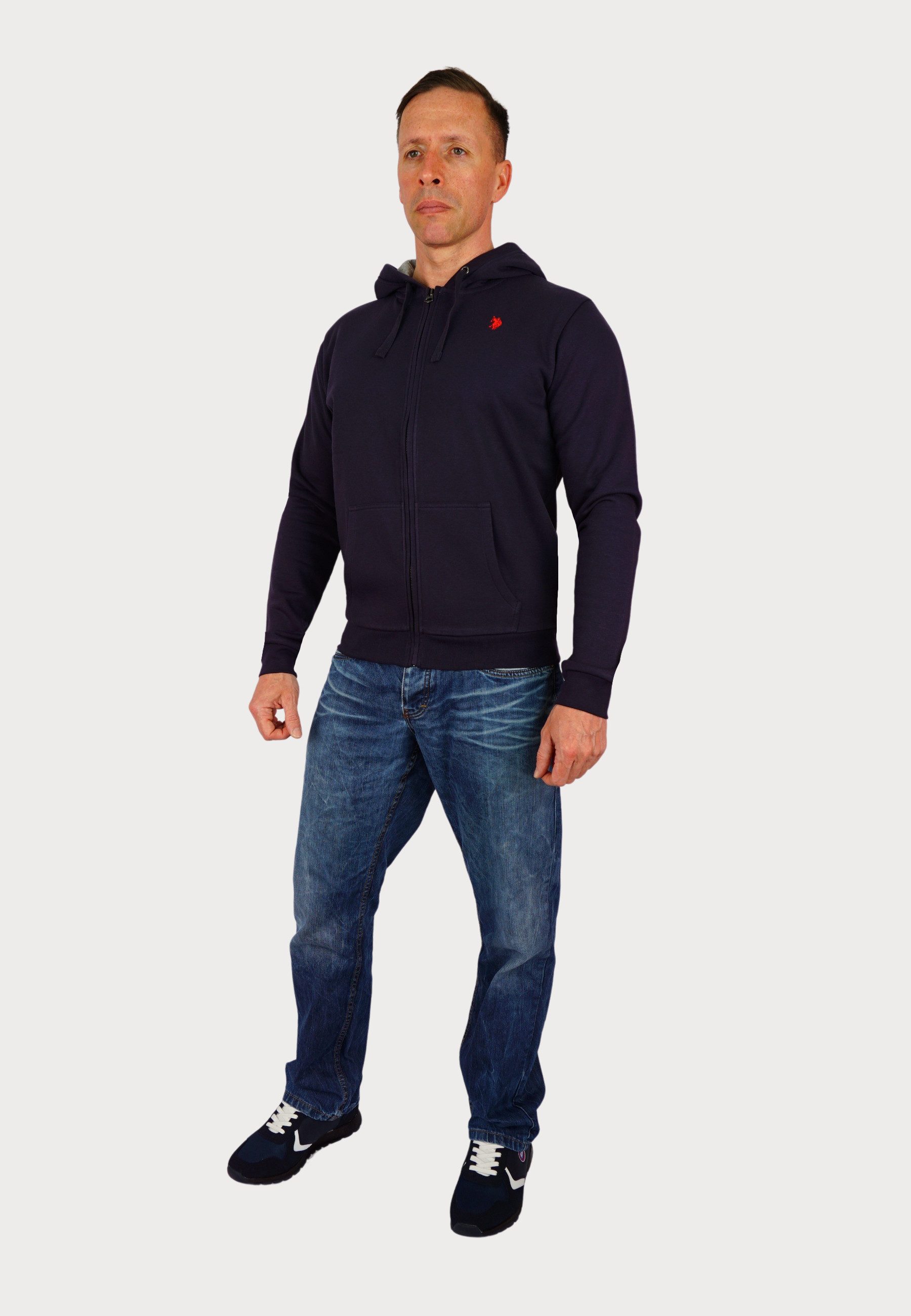 U.S. Polo Assn. Kapuzensweatjacke Jacke Kapuzensweatjacke (1-tlg)