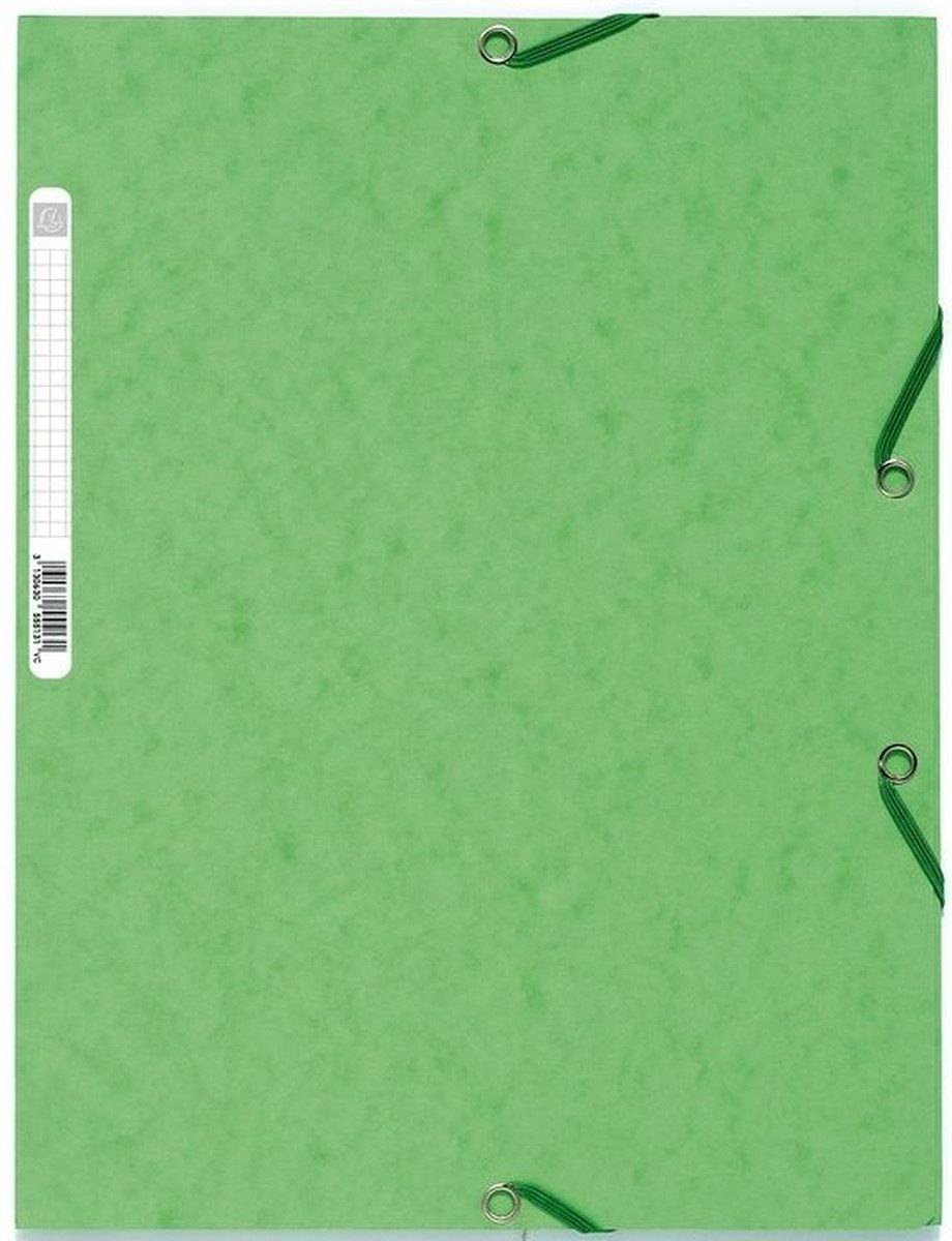 Fächermappe Eckspannmappe Nature Future A4 Manila-Karton 400g hellgrün