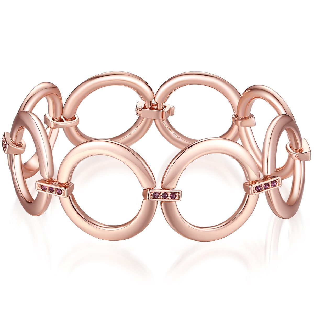 Lulu & Jane Armband roségold, Metall-Legierung günstig online kaufen