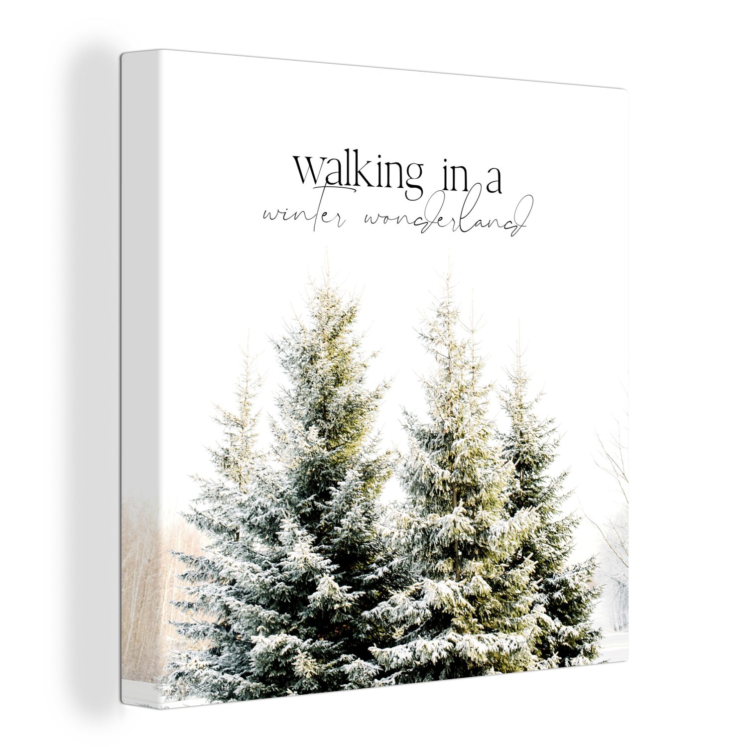 OneMillionCanvasses® Leinwandbild Weihnachten - Winter - günstig online kaufen