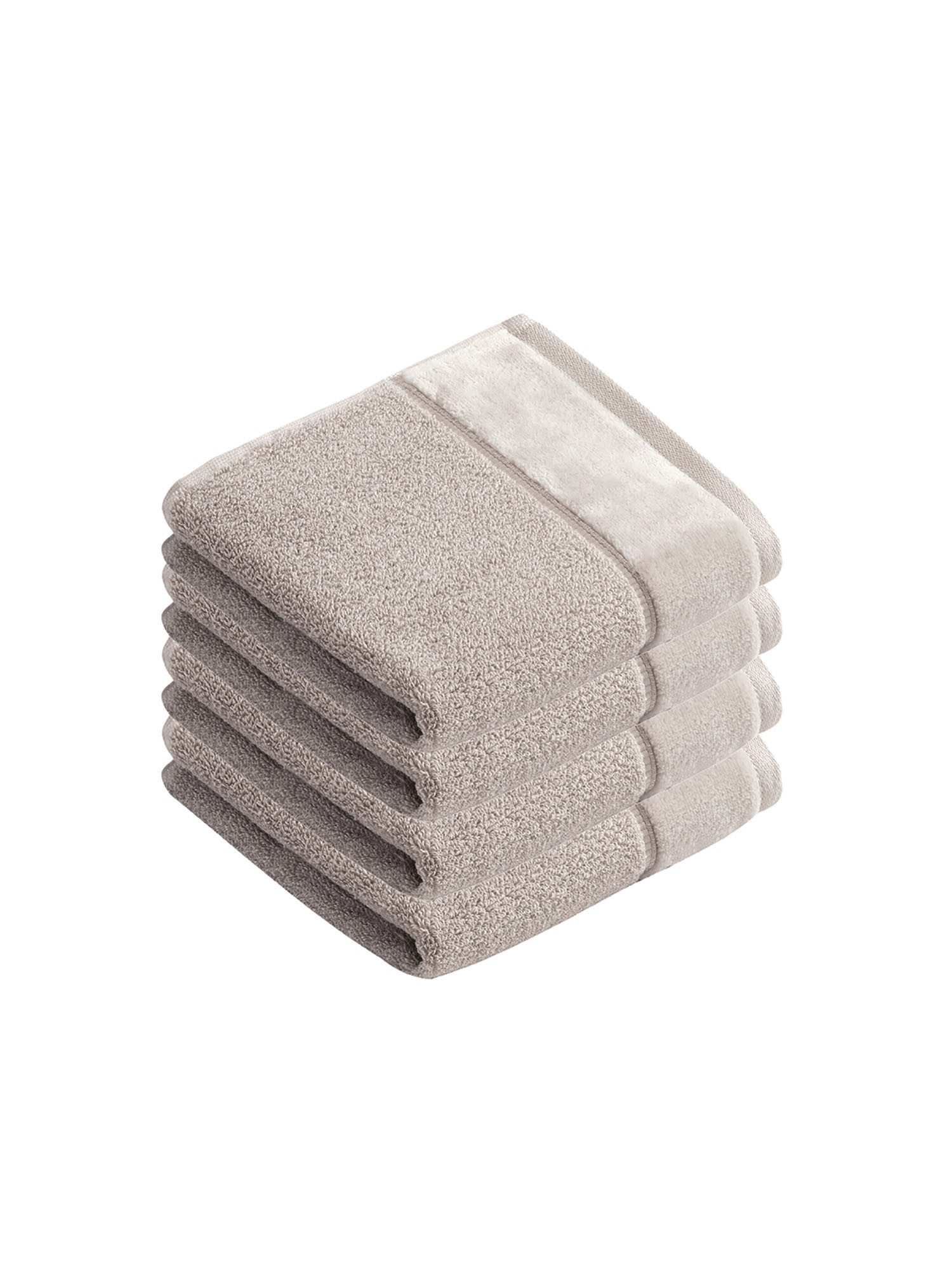 Gästehandtücher 4er Pack Gästetuch 40 x 60 cm Pure
