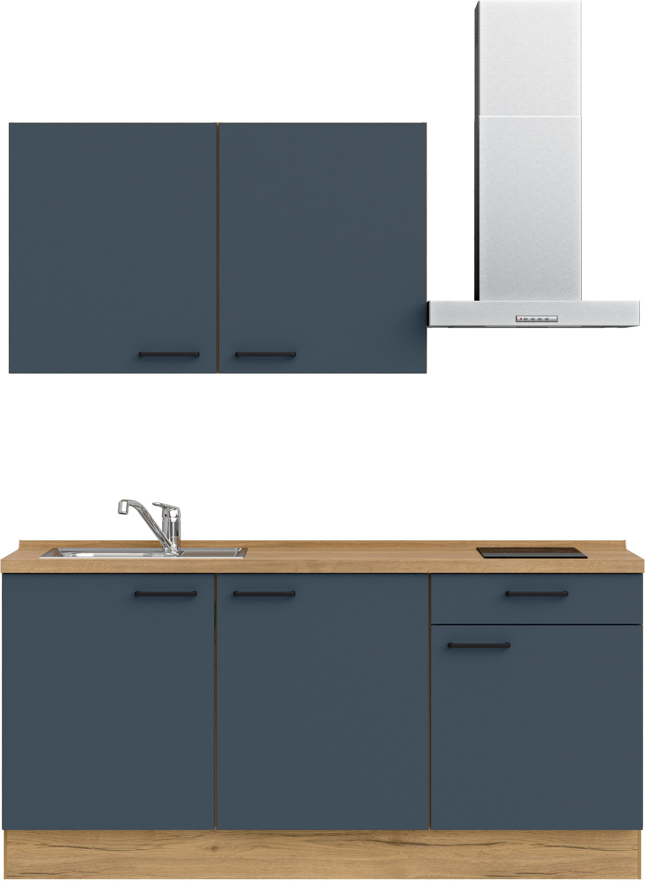nobilia® Кухниzeile "Easytouch I", vormontiert, Ausrichtung wählbar, Breite 180 cm, wahlw. mit E-Geräten