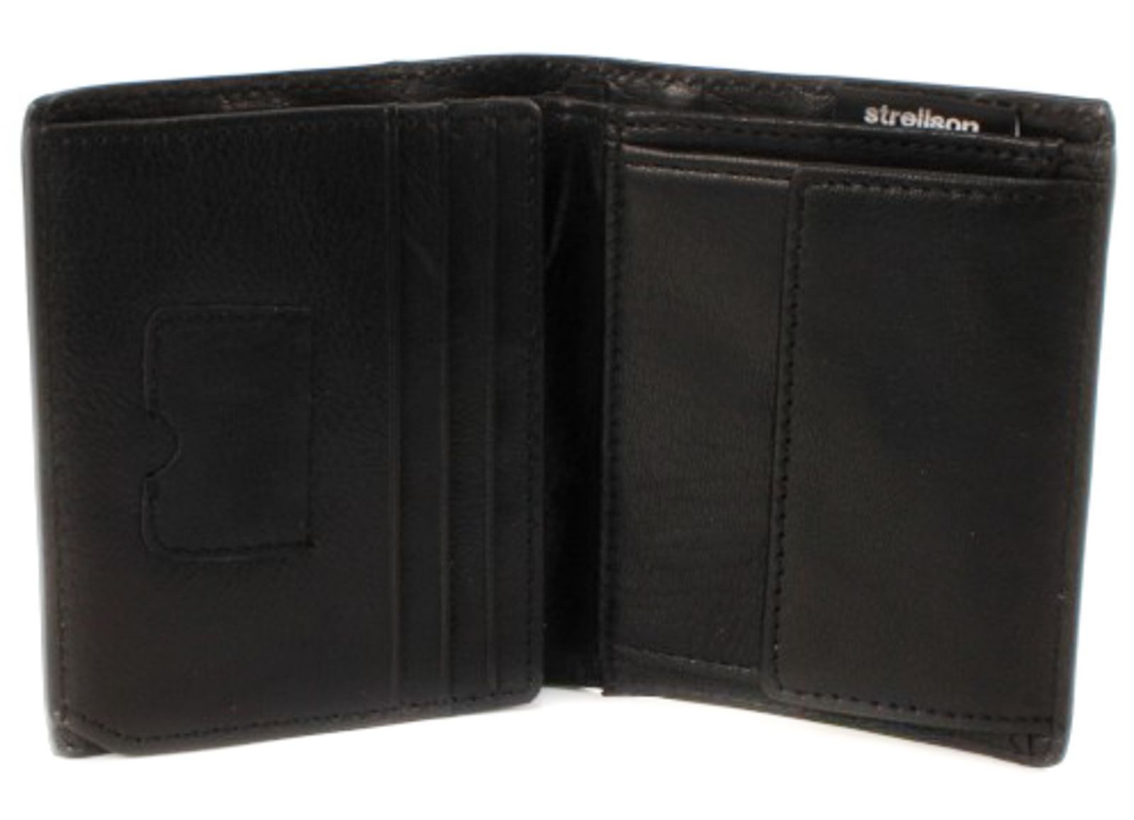 Strellson Geldbörse BillFold Q6 Wallet, aus echtem Leder mit RFID-Blocker Schutz