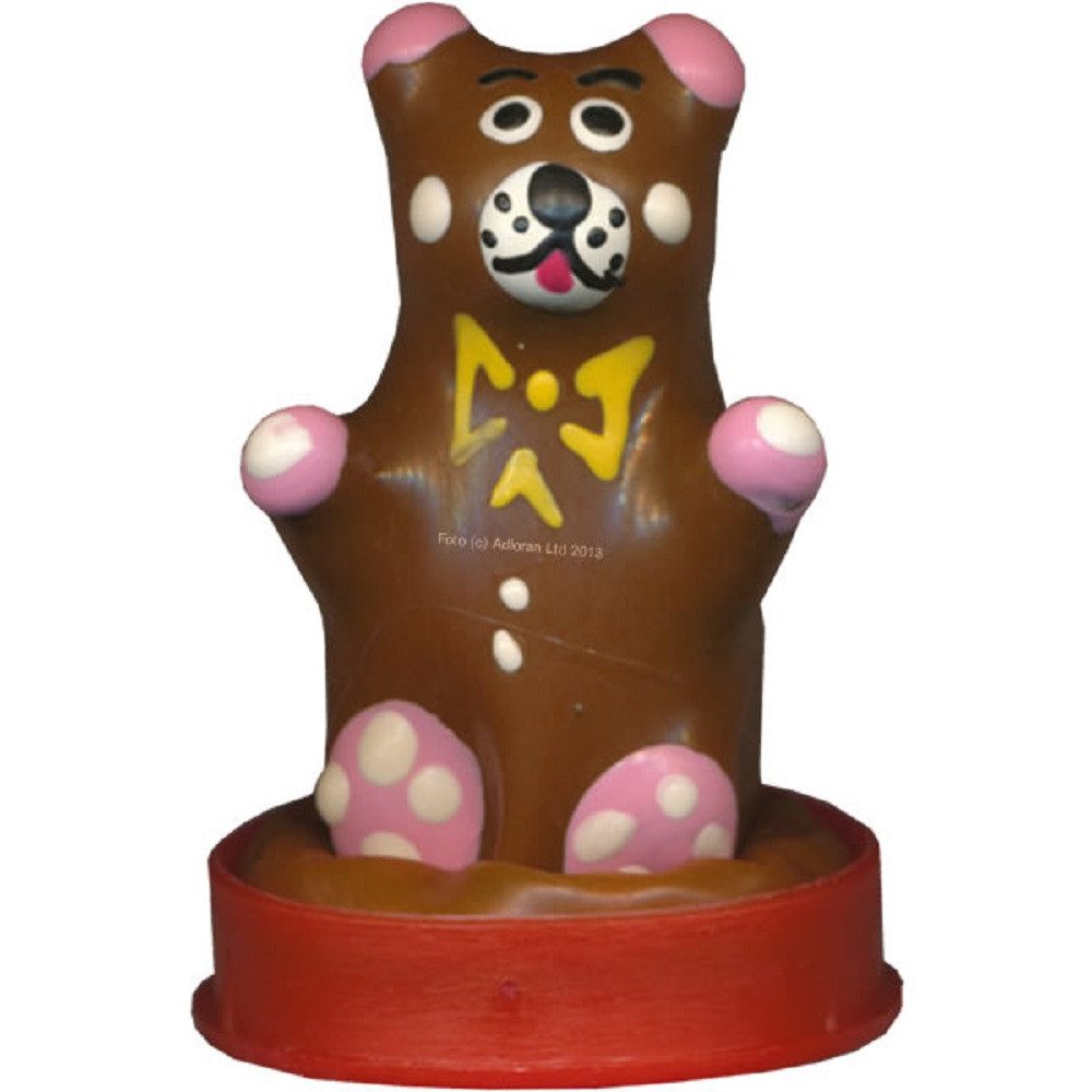 ERCO Kondome Scherzkondom mit Tierfigur Teddybär, 1 St., handbemalter Scherzartikel