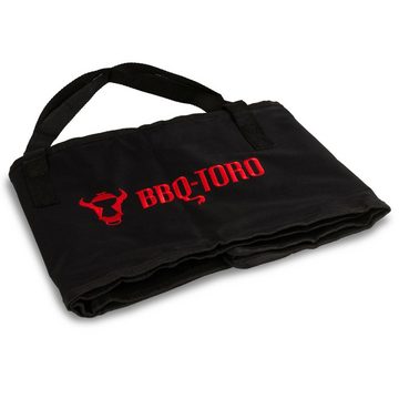 BBQ-Toro Waffeleisen Sandwicheisen und Transporttasche, Rechteckig mit langem Stiel