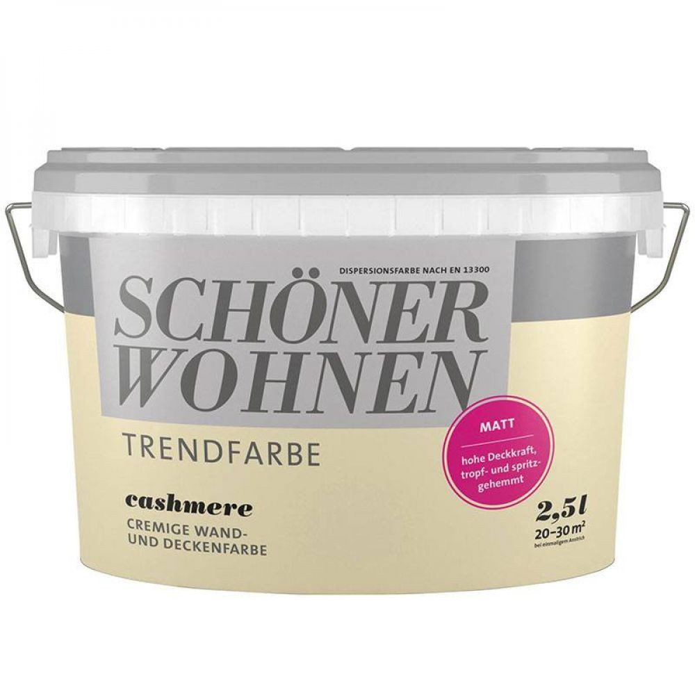 Wandfarbe SW Trend Wandfarbe matt 2,5L cashmere 1515