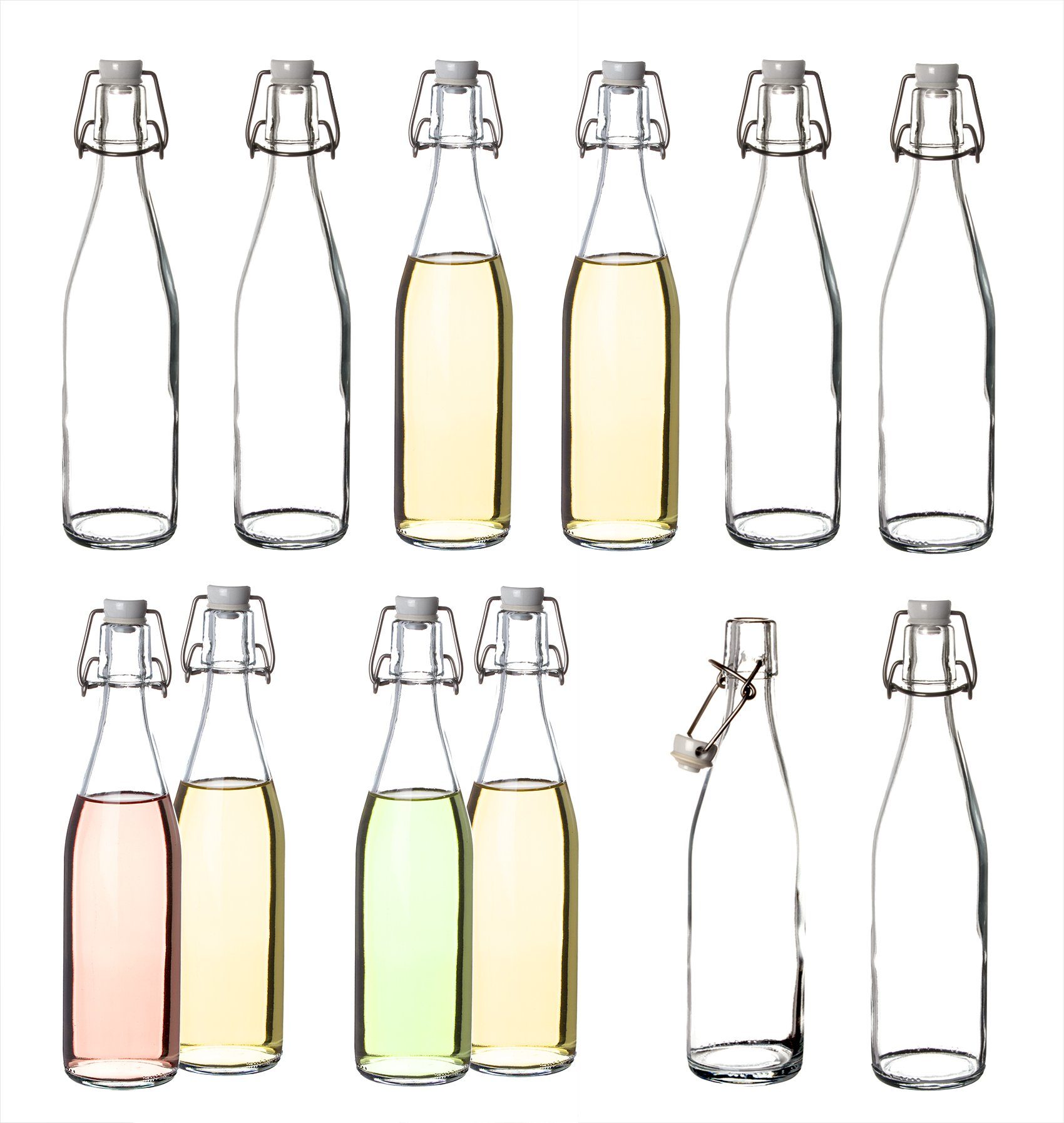 BigDean Trinkflasche Glasflaschen