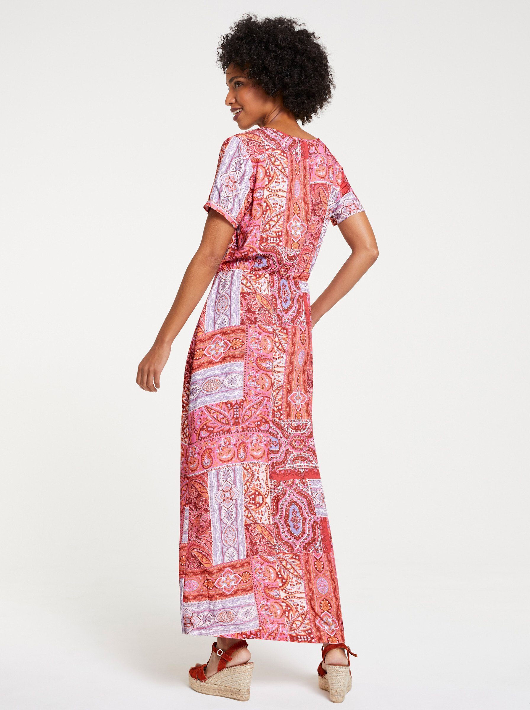 heine Etuikleid Druck-Kleid .