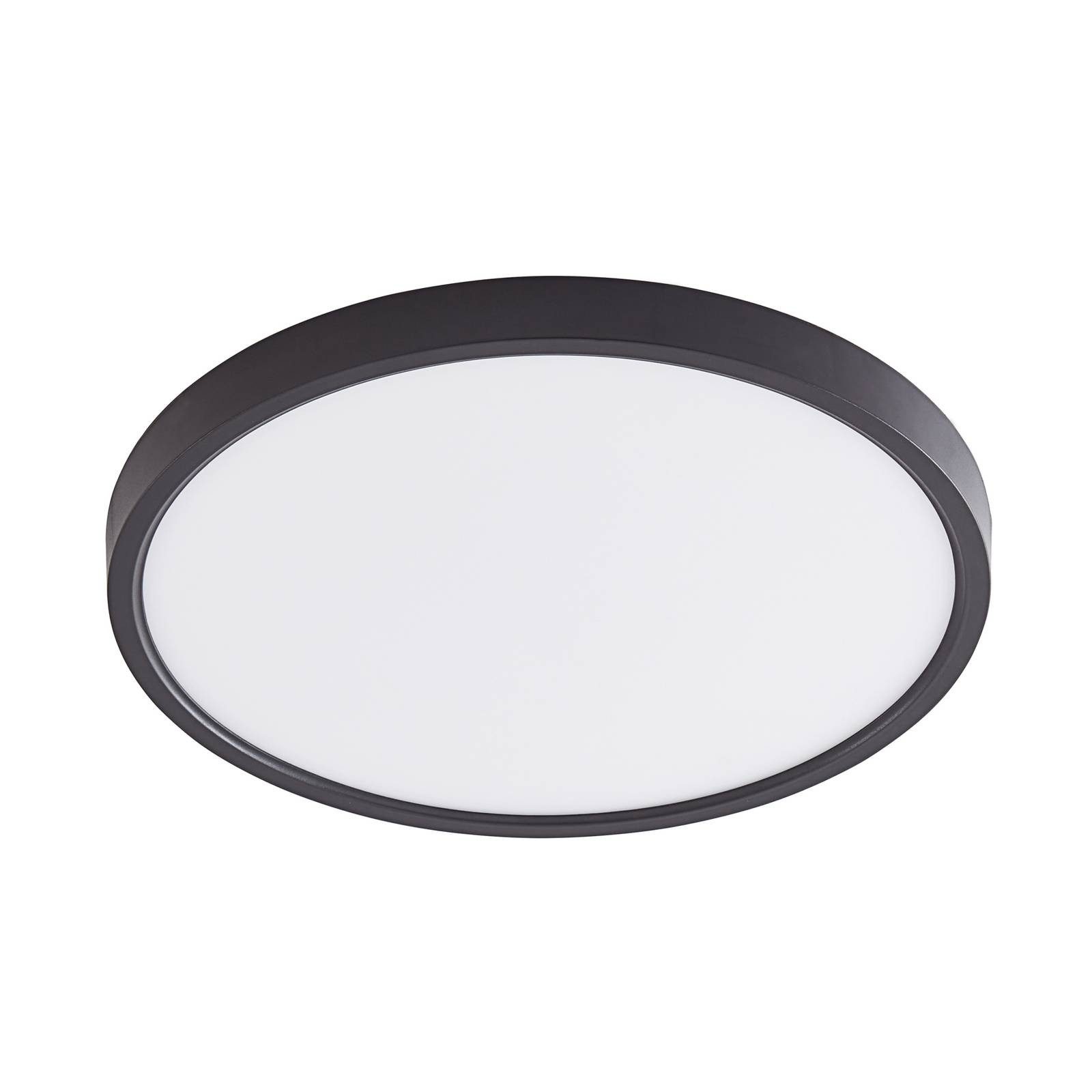 Lindby Deckenleuchten Pravin, LED, Kunststoff Schwarz günstig online kaufen