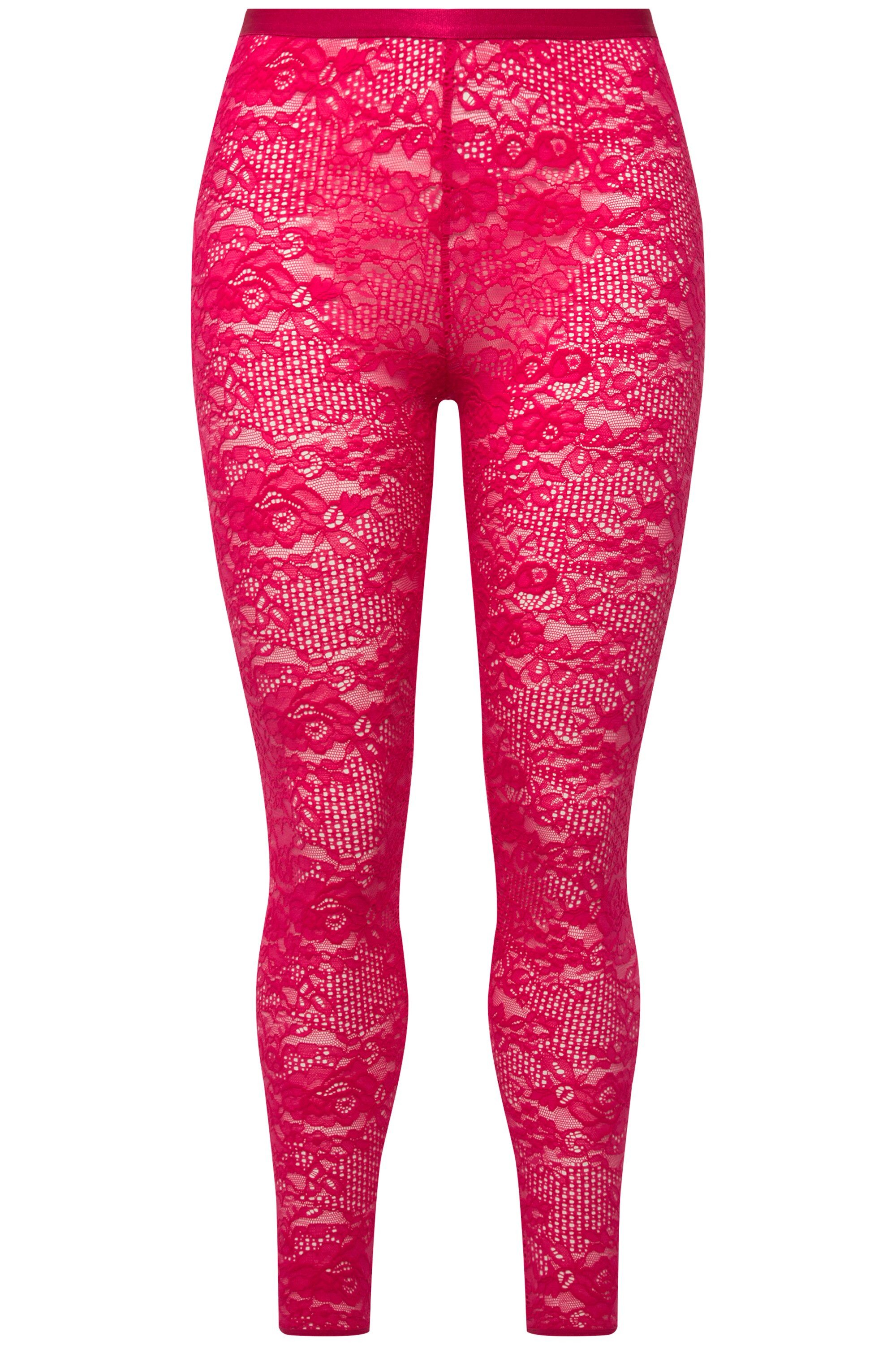 Ulla Popken Feinstrumpfhose Strumpf-Leggings Spitze günstig online kaufen