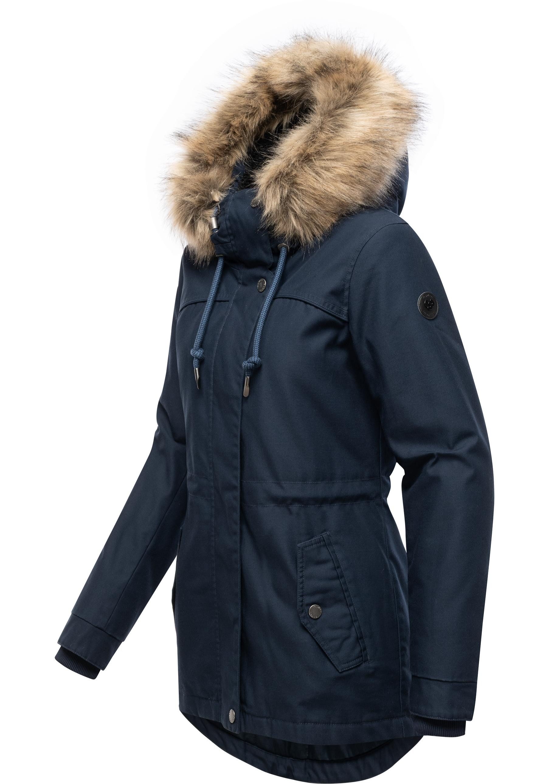 Ragwear Winterjacke Tawny Short YOUMODO Warme Jacke mit großer Kapuze und K günstig online kaufen