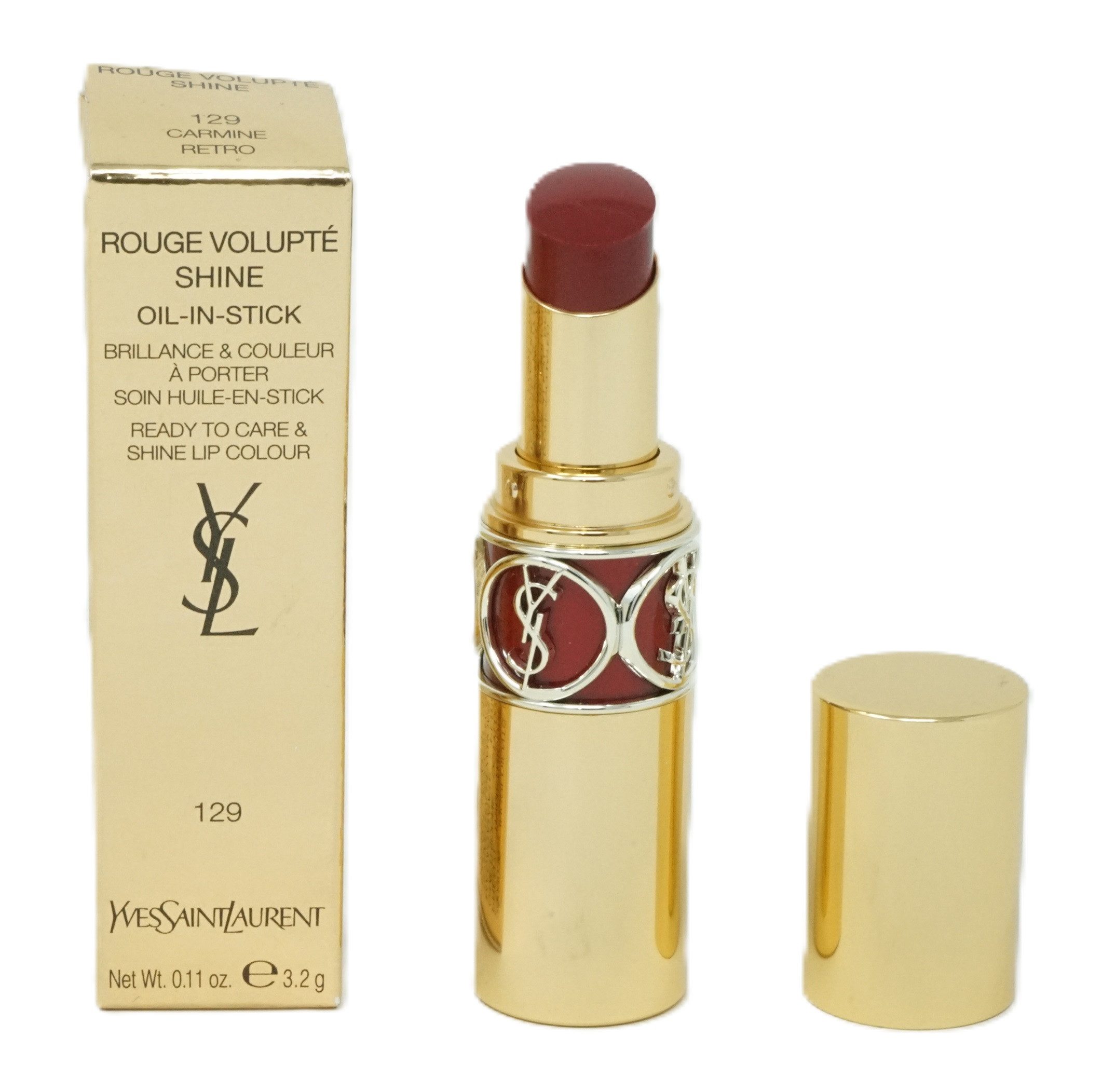 Lippenstift Yves Saint Laurent Lippenstift 3,2g Carmine Retro 129