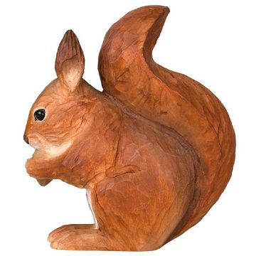 Wildlife Garden Skulptur Dekotier Rotes Eichhörnchen