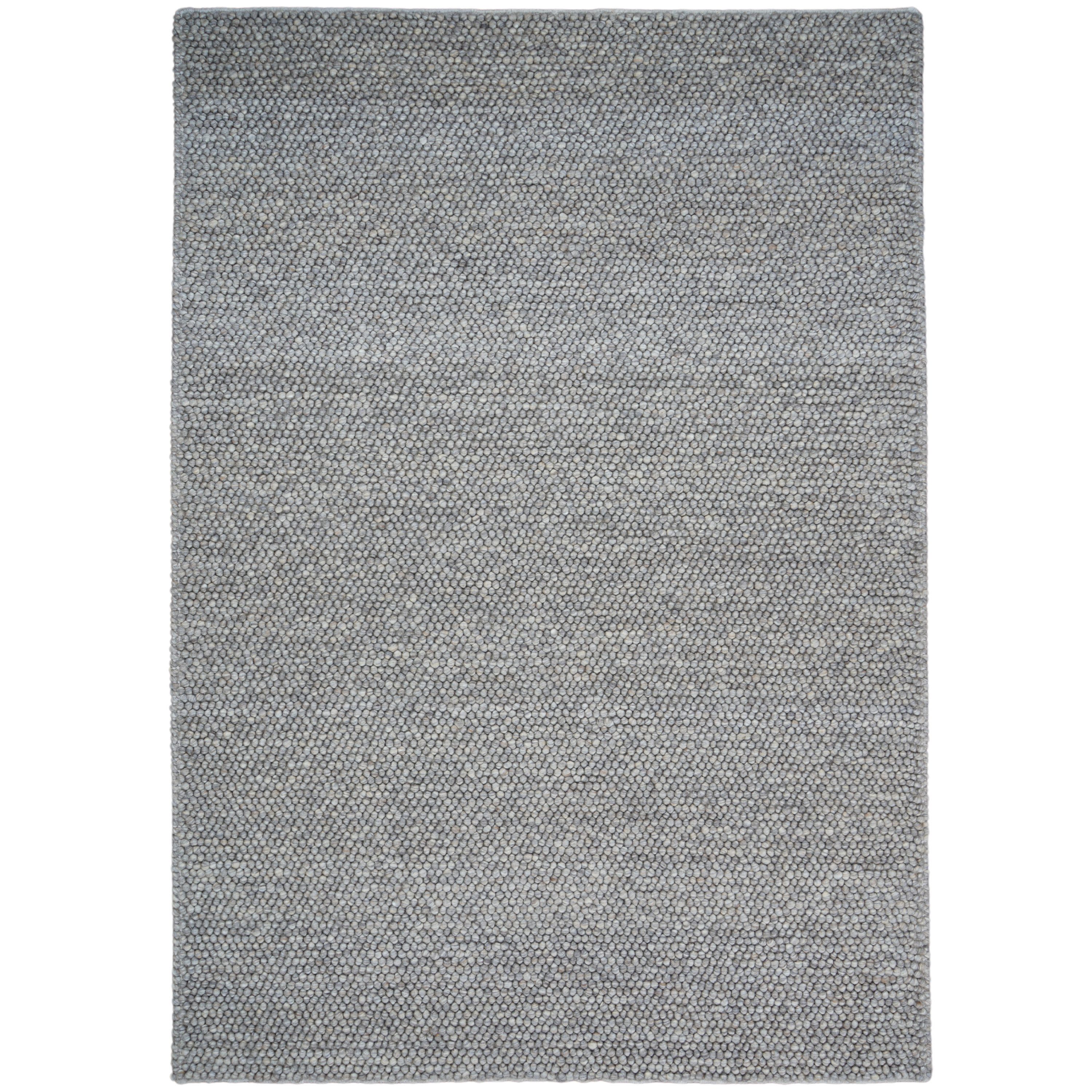 Consilio Concept Designteppich WOOLY Teppich Wohnzimmer Wolle Designer Natur Vegan, Kugelteppich, Filzkugelteppich, Wollteppich