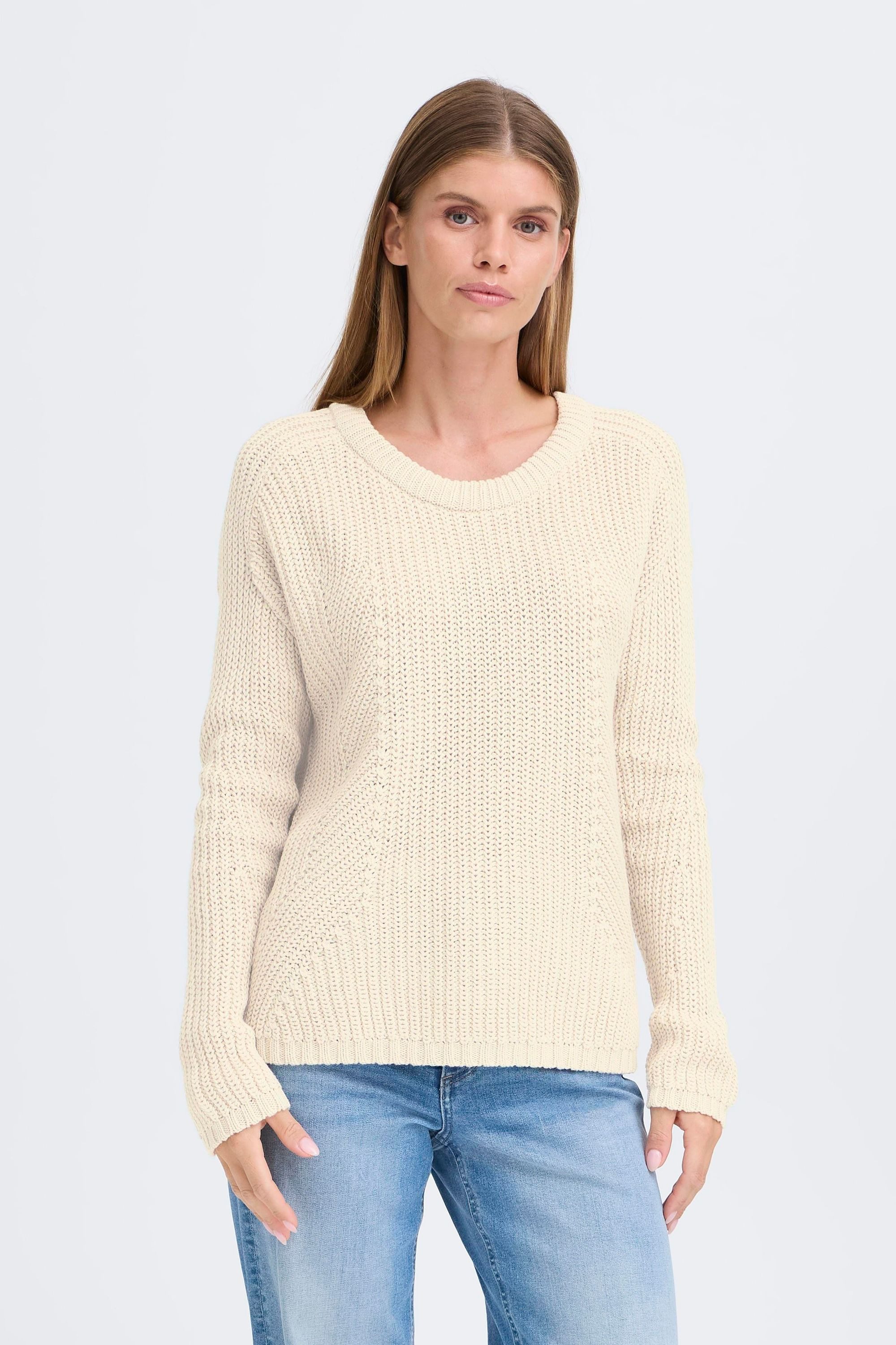OXMO Strickpullover OXKanna Kuscheliger Pullover günstig online kaufen