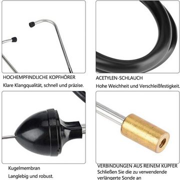 Fivejoy Auto Stethoskop,KFZ Zylinder Stethoskop Mechanik Motor Reparatur Teste Kopfhörer (Diagnosewerkzeug Problem Finder Werkzeug)
