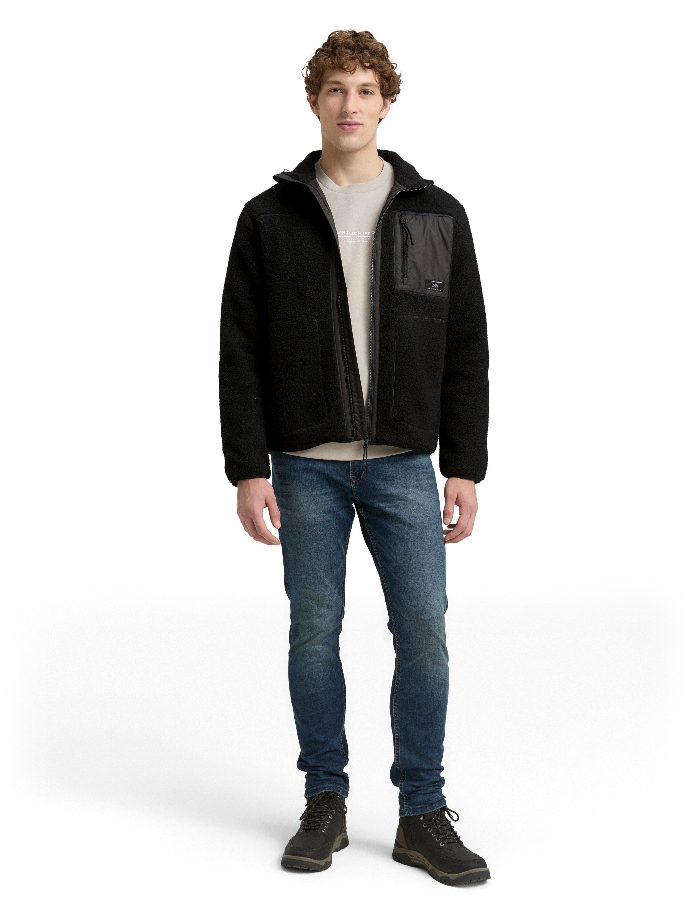 TOM TAILOR Denim Softshelljacke mit Logo Stickerei