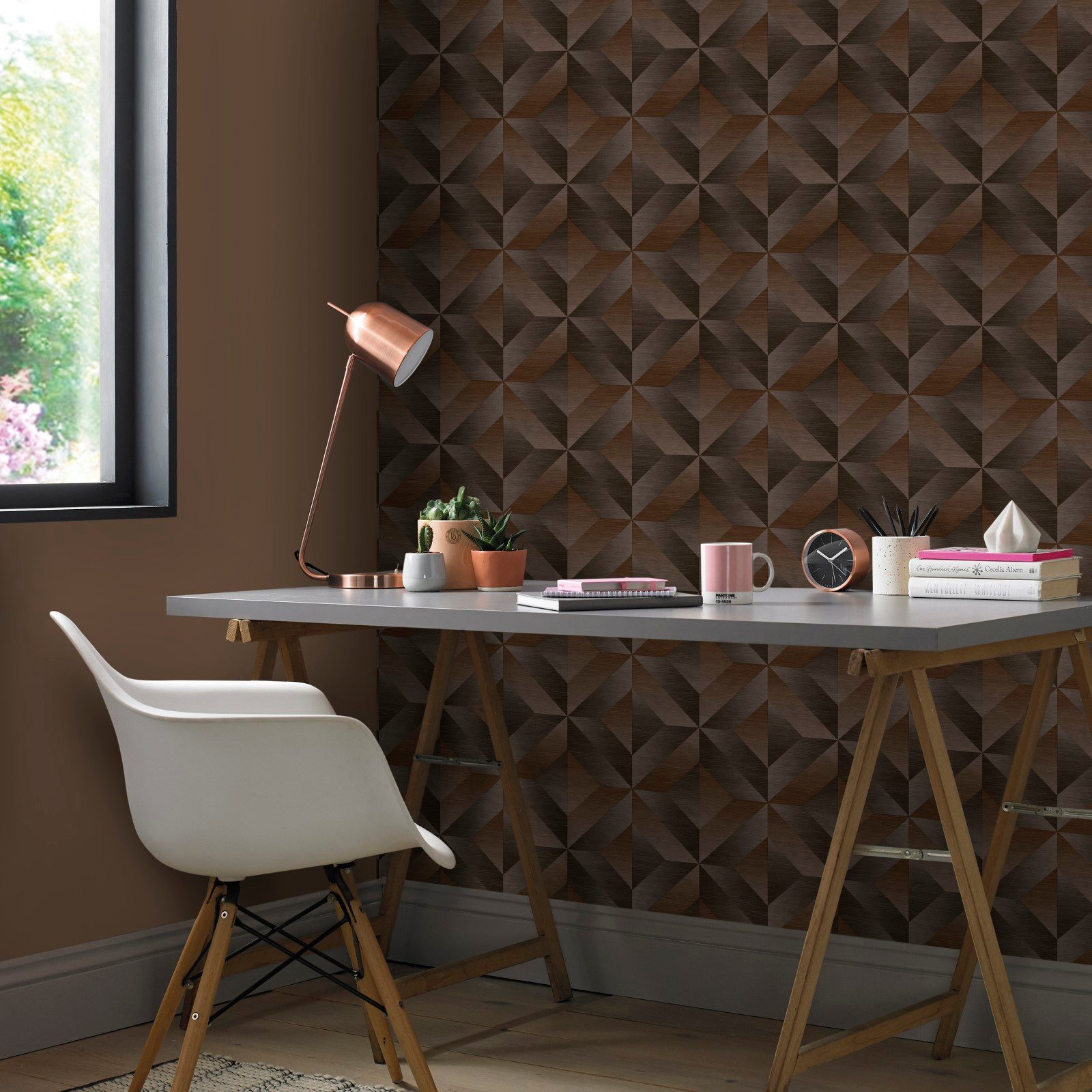Superfresco Easy Vliestapete 3D Geometrisch, texturiert, geometrisch, (1 St), 10mx52cm (ca. 5m2)